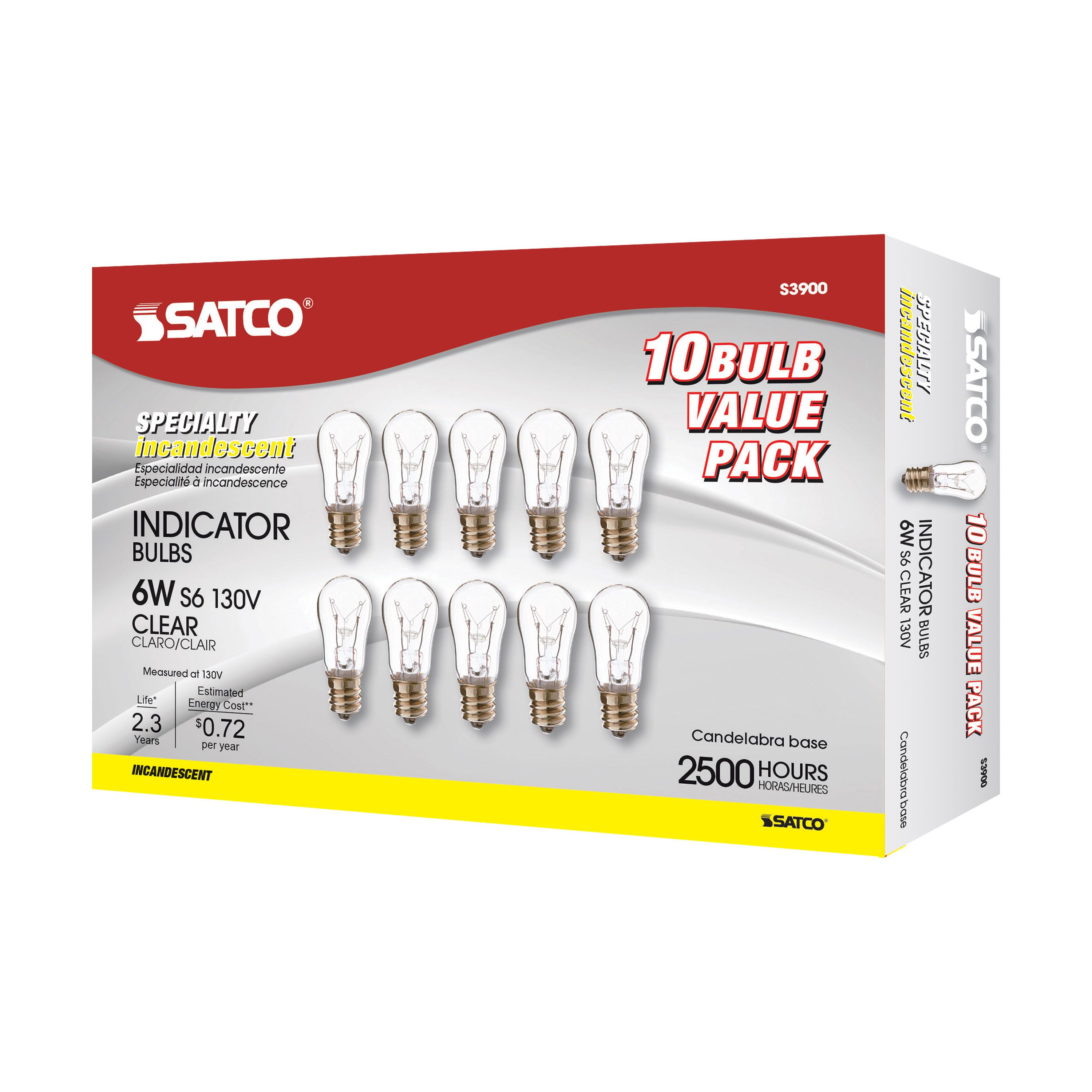 S3900 6S6 CLEAR 130V.