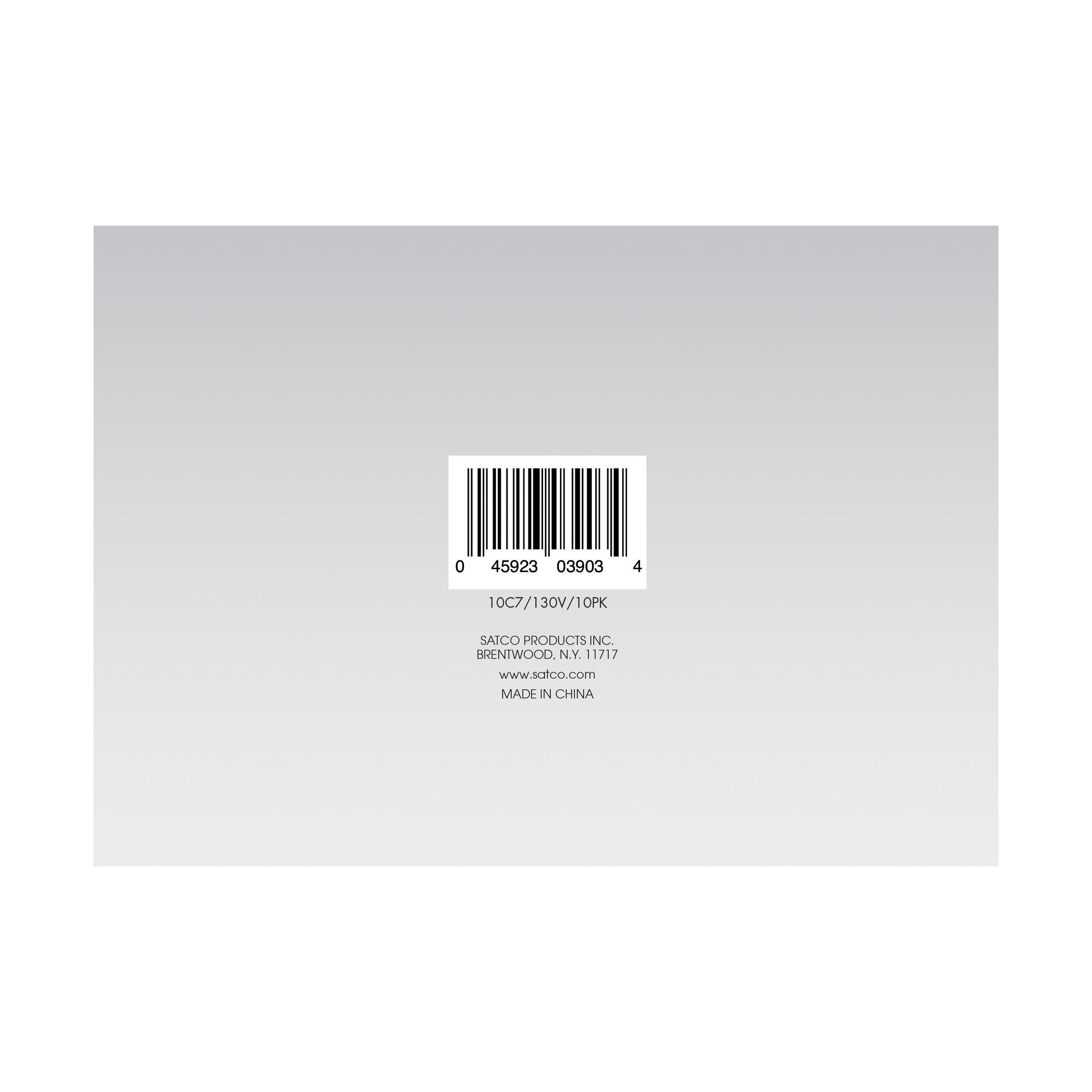 10C7 CLEAR 130V. - S3903
