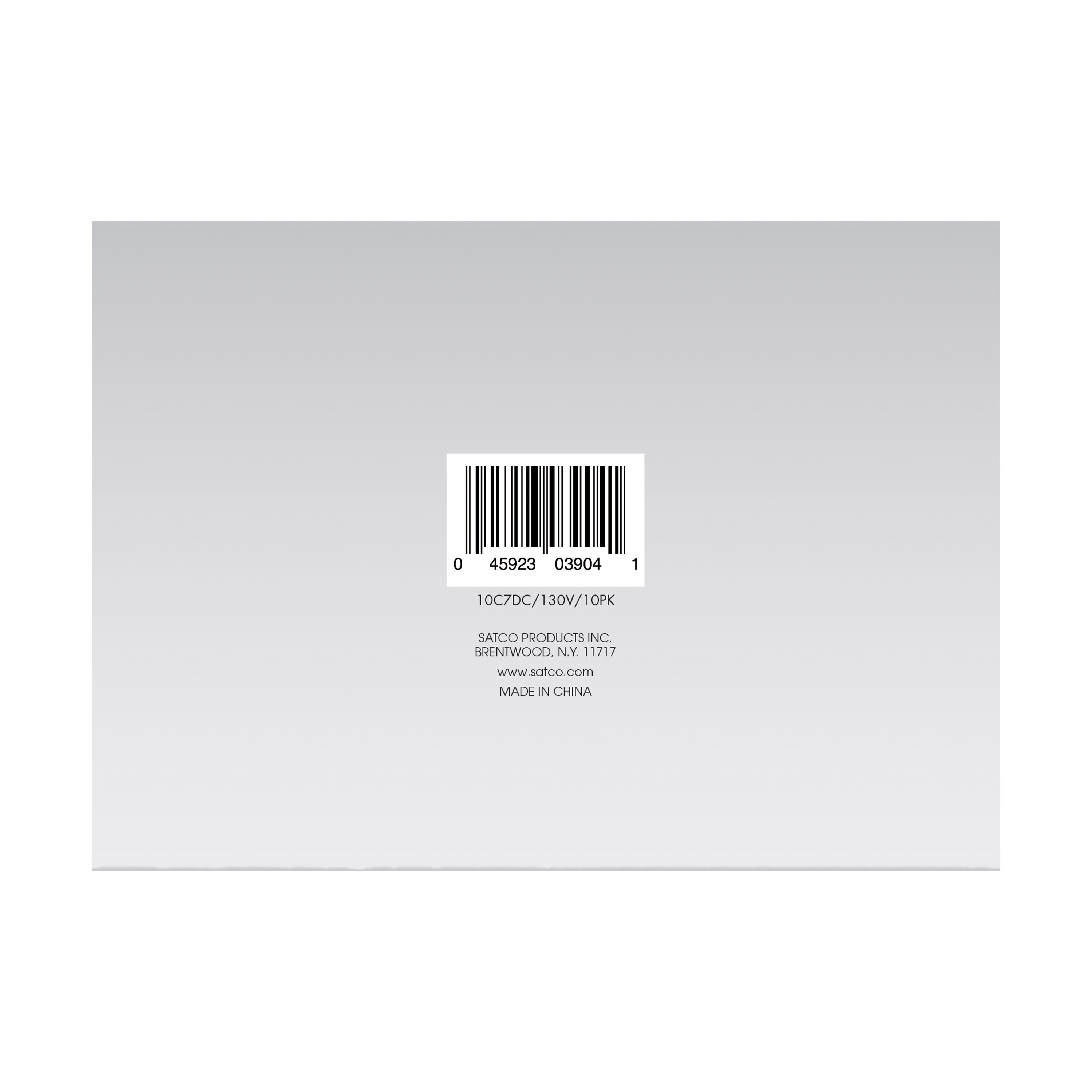 10C7/DC CLEAR 130V. - S3904