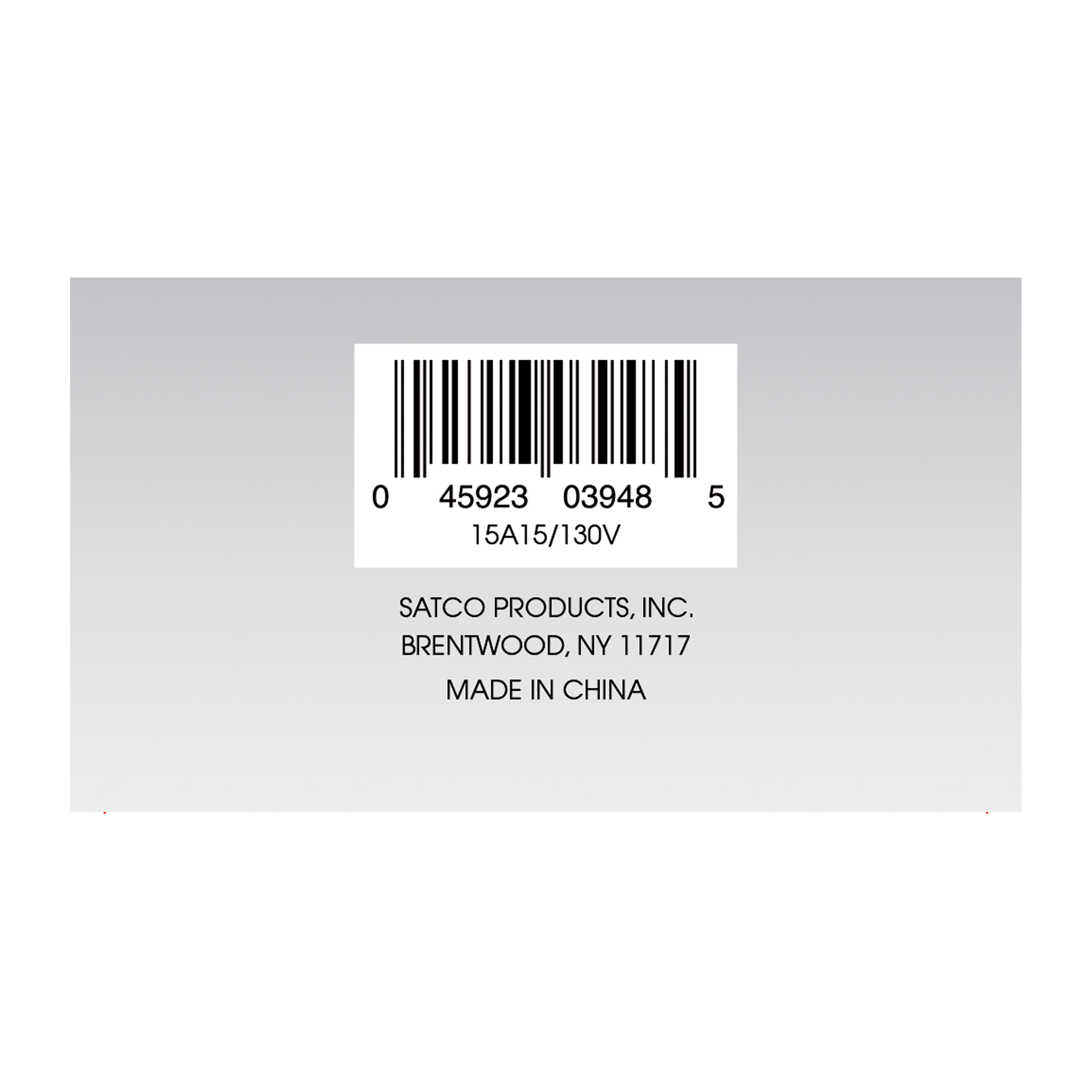 15W A-15 CLEAR MED BASE - S3948