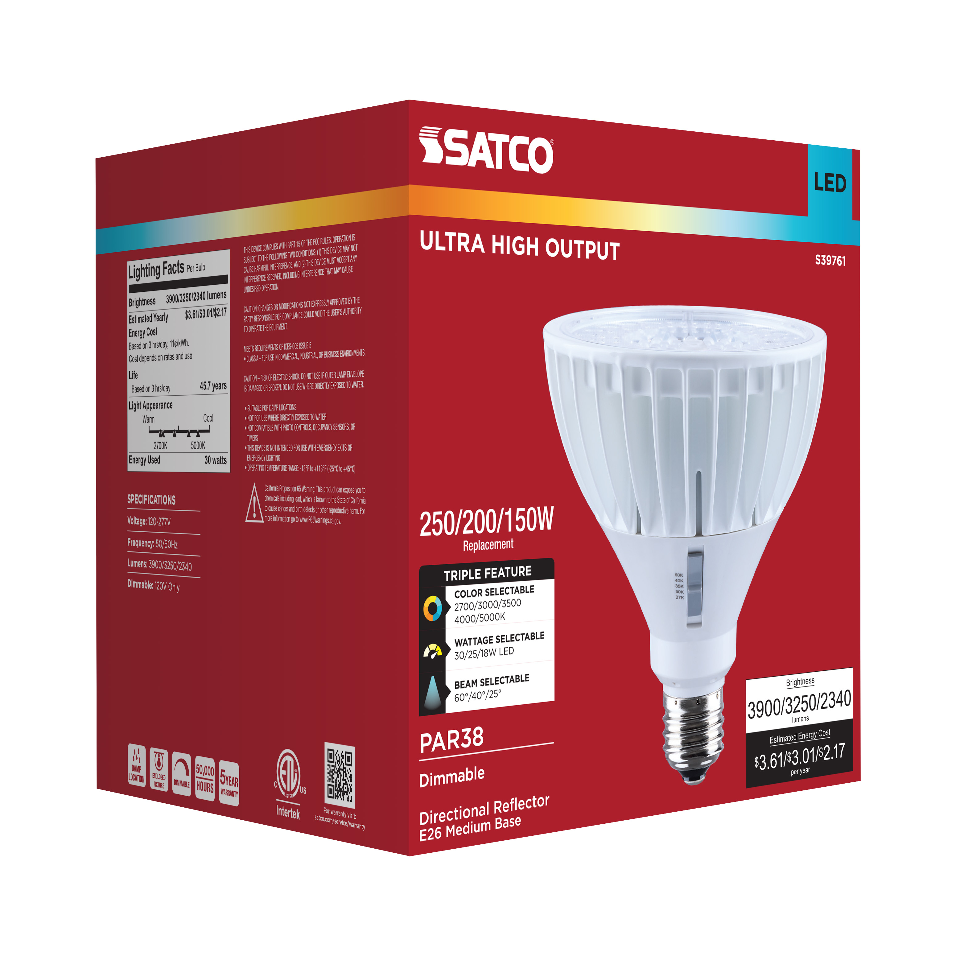30SPAR38L/8CCT5/WH/MB/DU - S39761