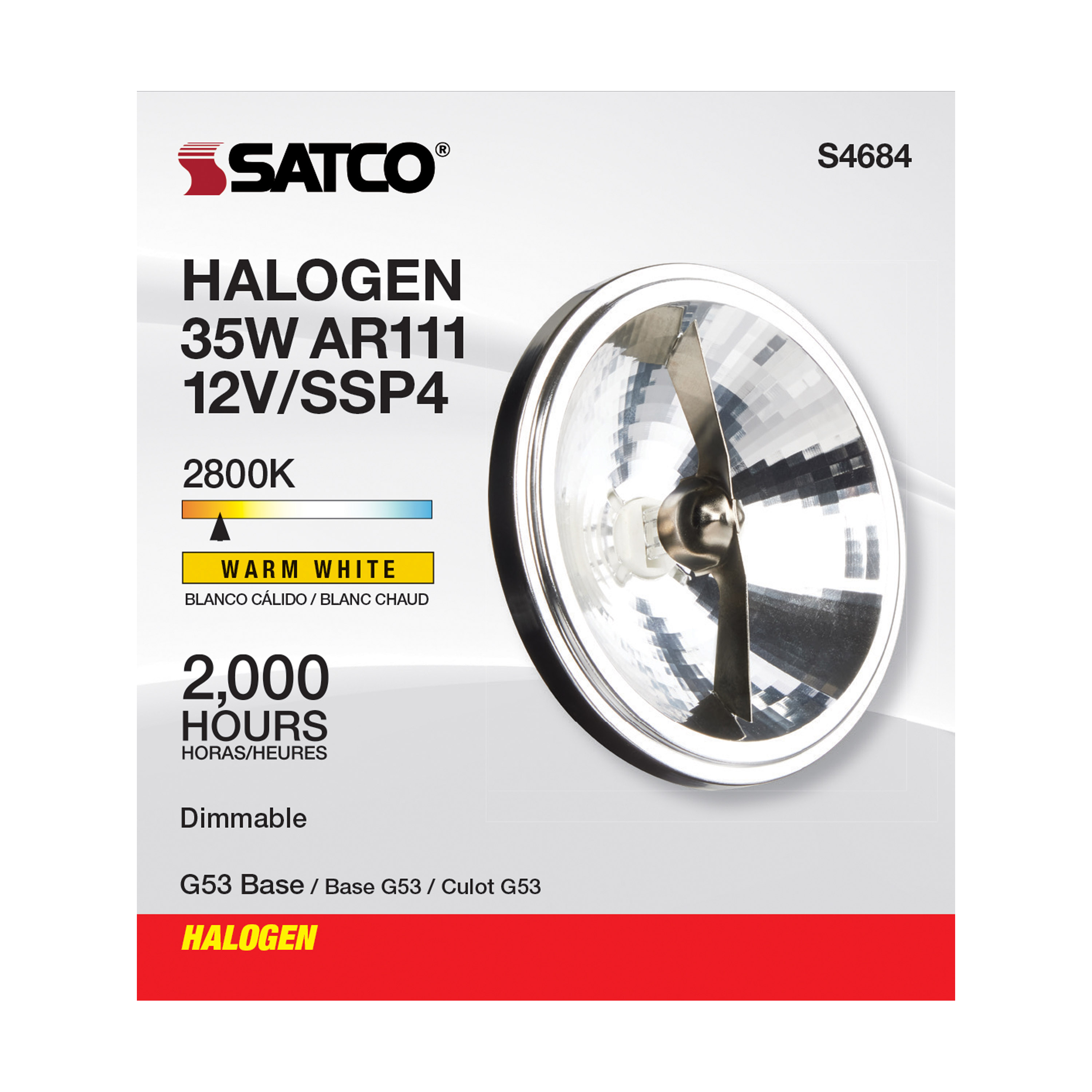 35AR111/4/SSP 12V - S4684