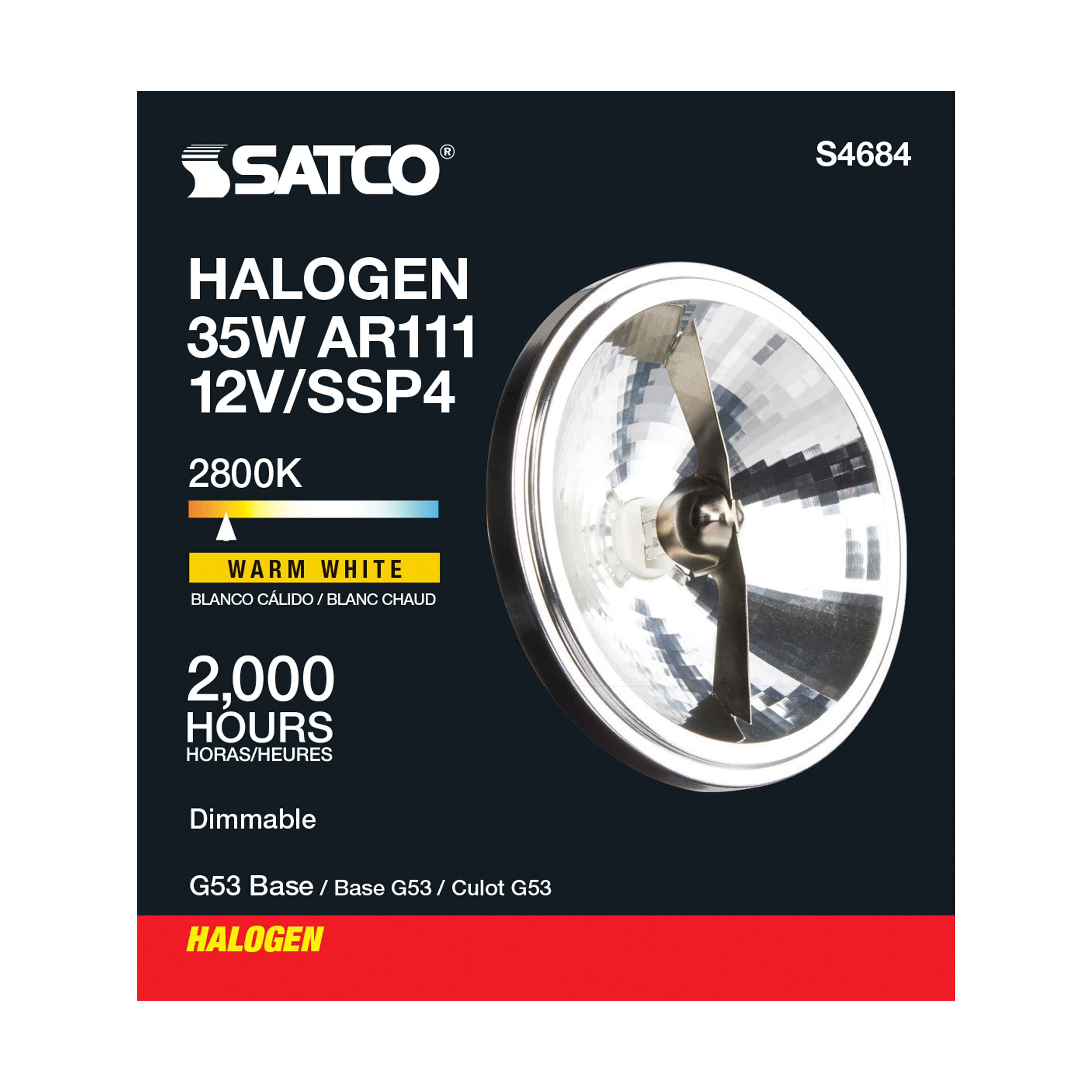 35AR111/4/SSP 12V - S4684