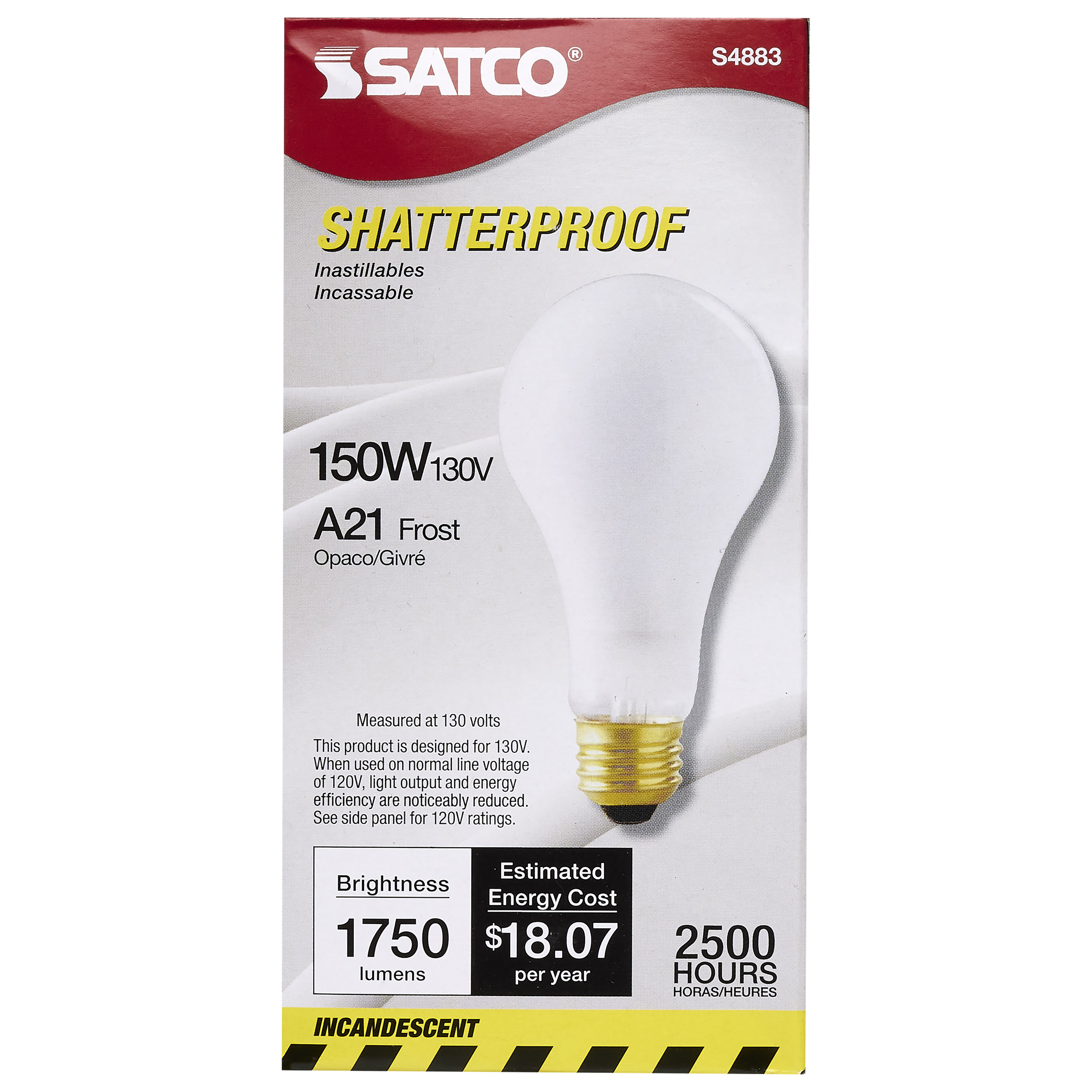 150A21/TF SHATTER PROOF 1PK - S4883