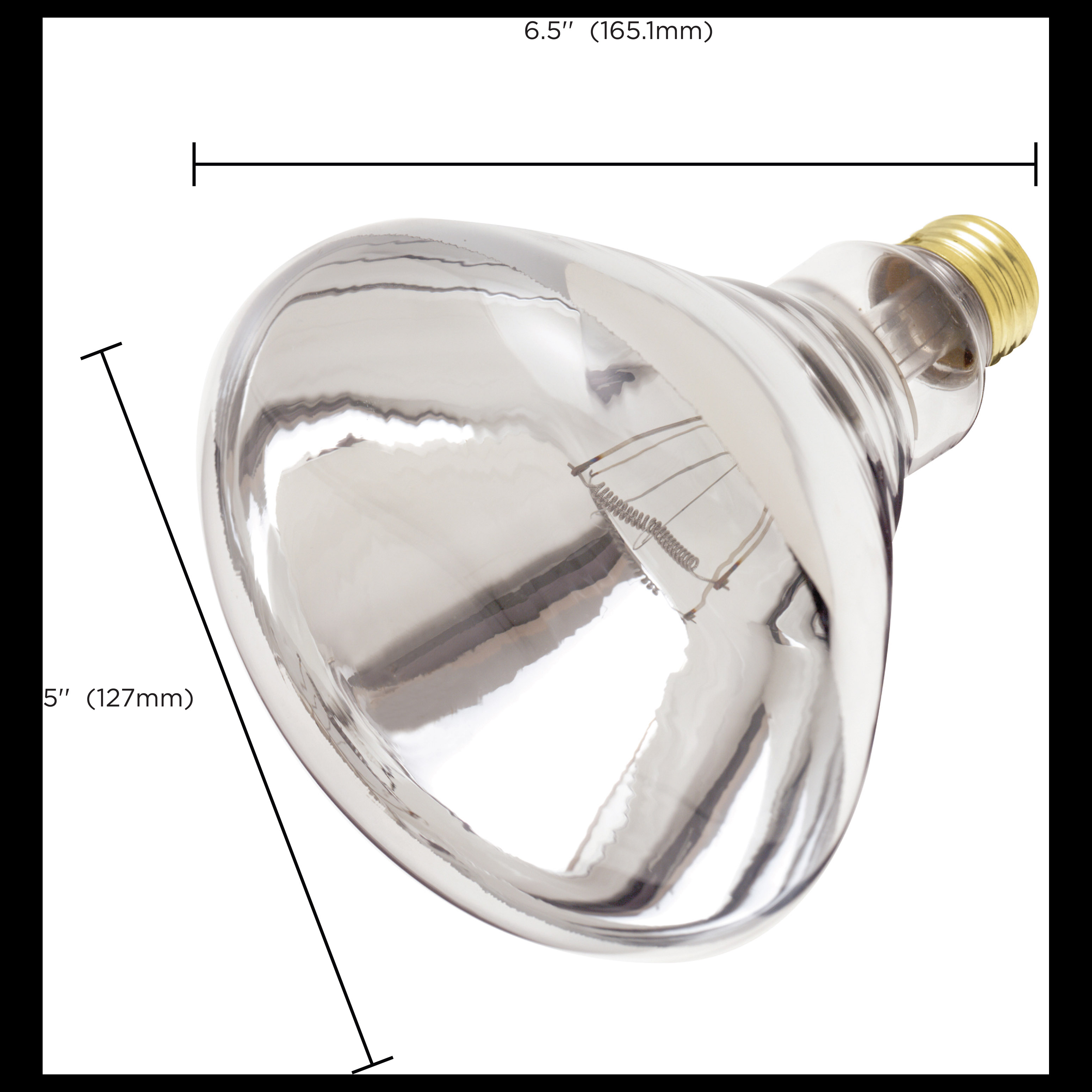 250R40/1 CLEAR HEAT LAMP - S4999