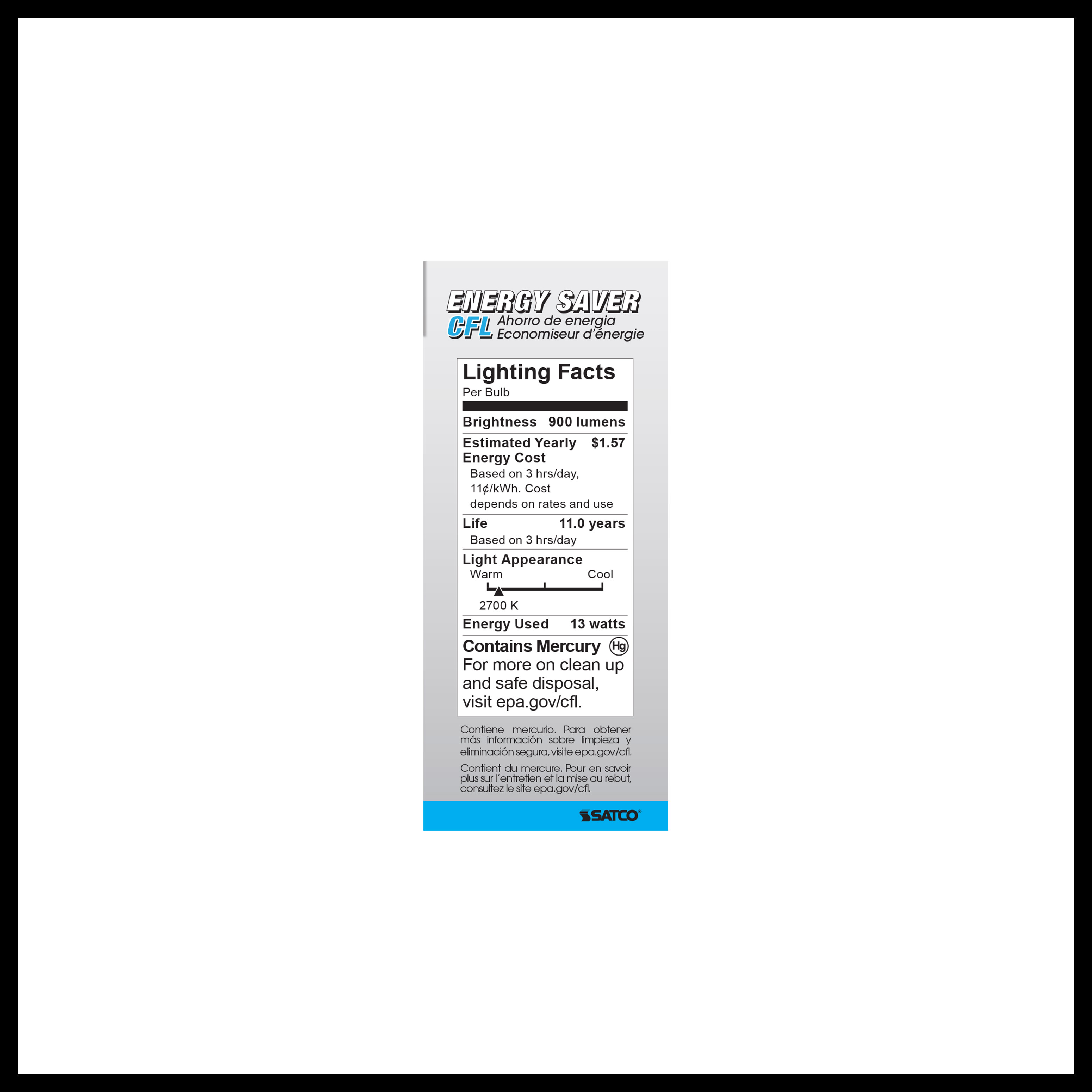 13T2/E26/2700K/120V/4PK - S6235