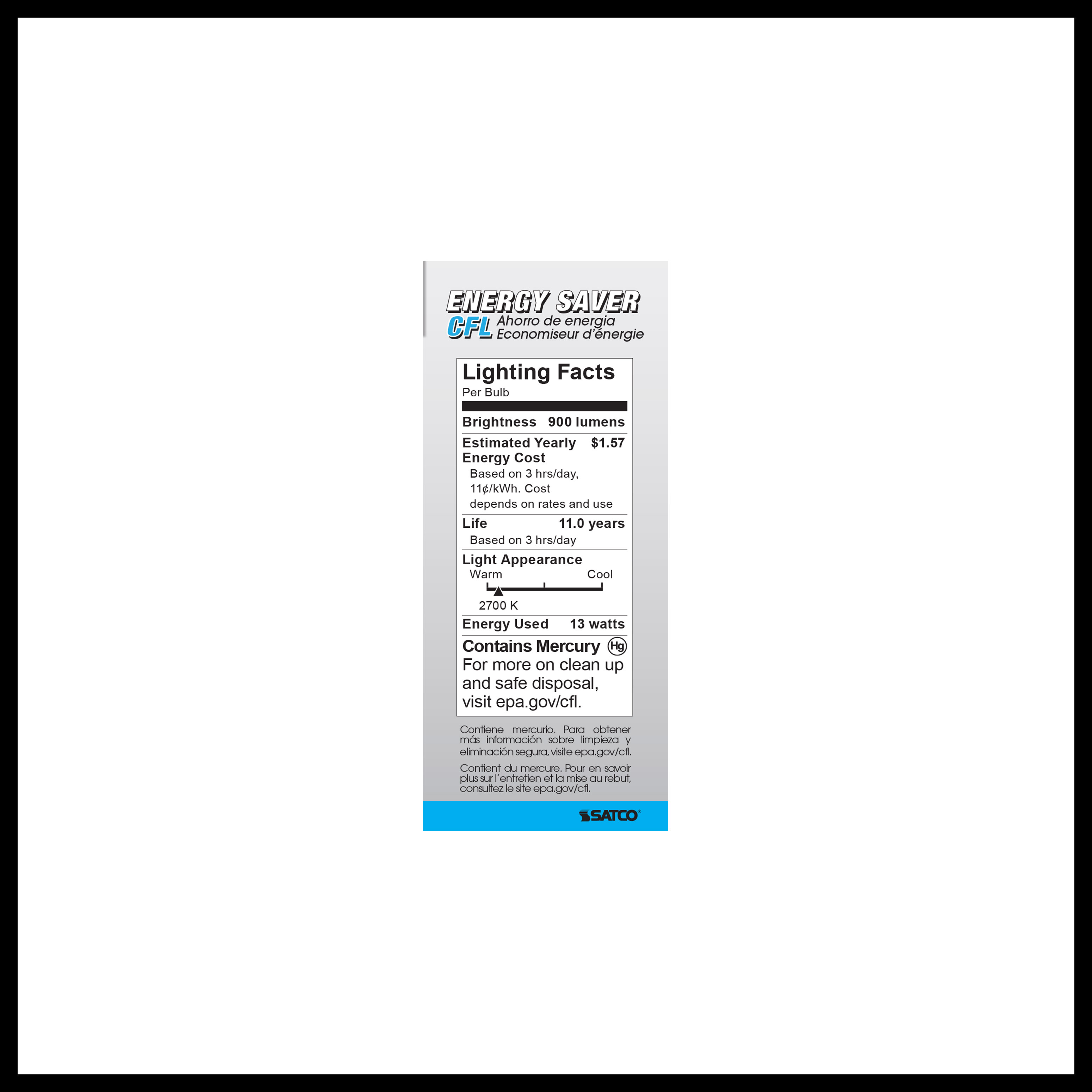 13T2/E26/5000K/120V/4PK - S6237