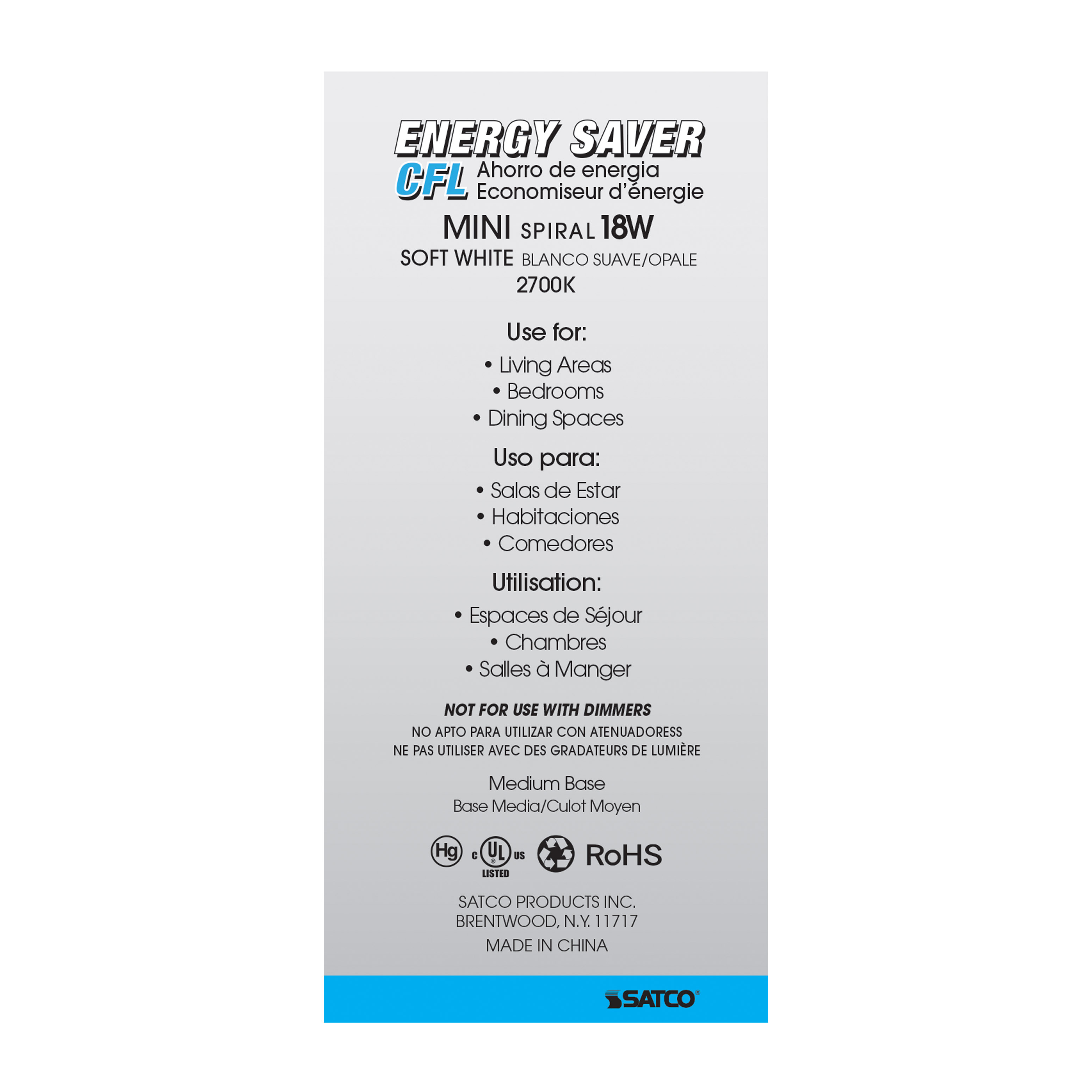 J14L1E26/2700K/120V/3PK - S6271