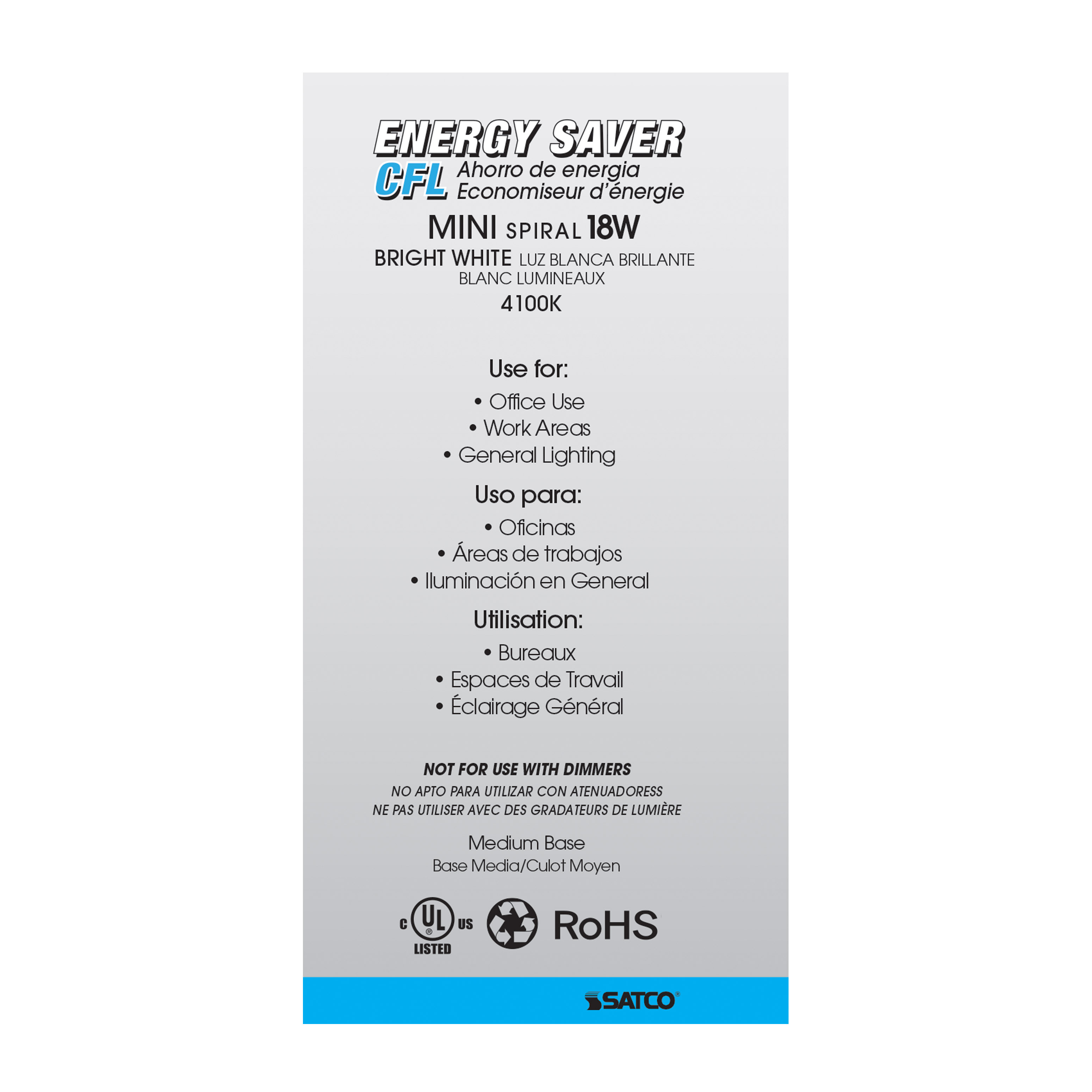 18T2/E26/4100K/120V/3PK - S6272