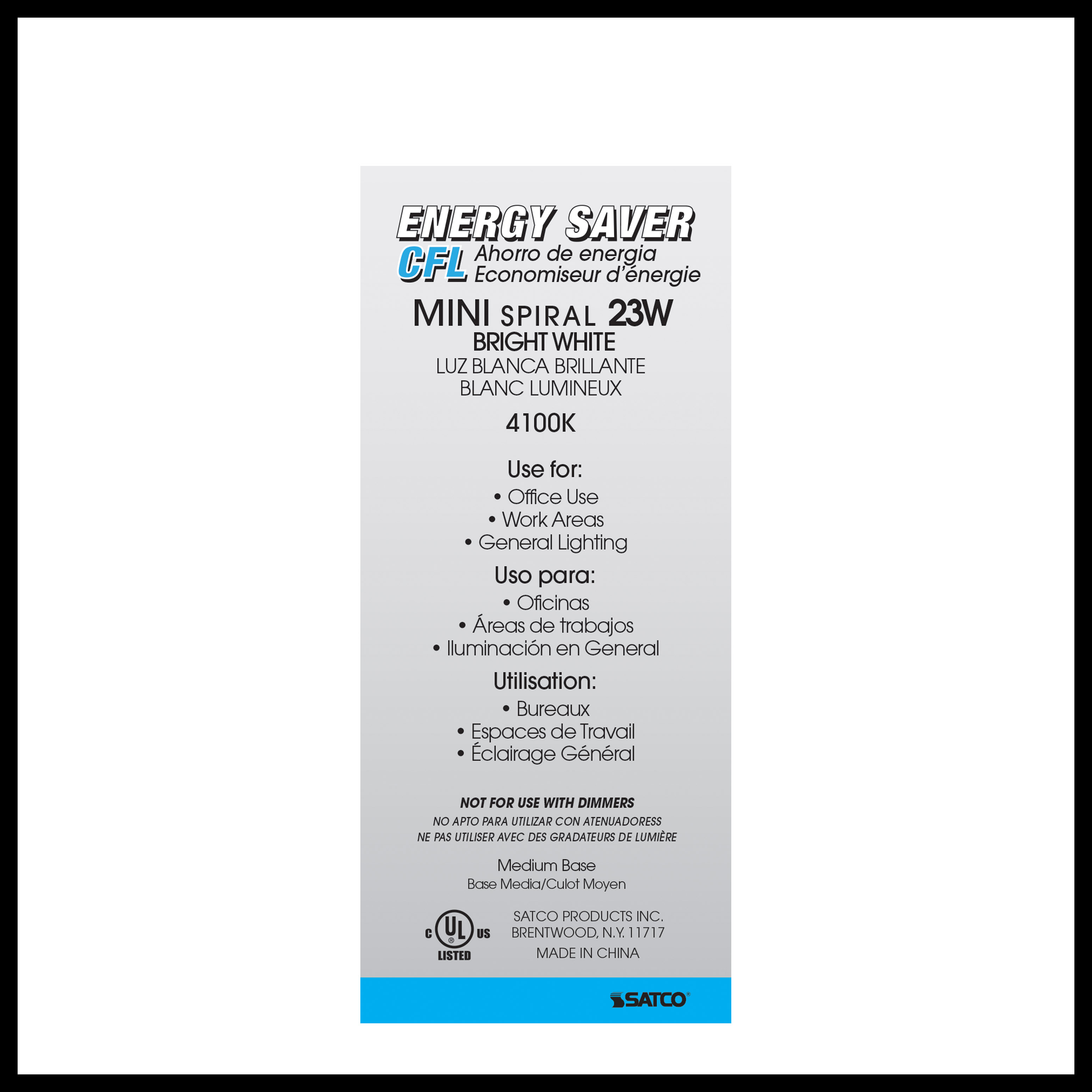 23T2/E26/4100K/120V/3PK - S6275