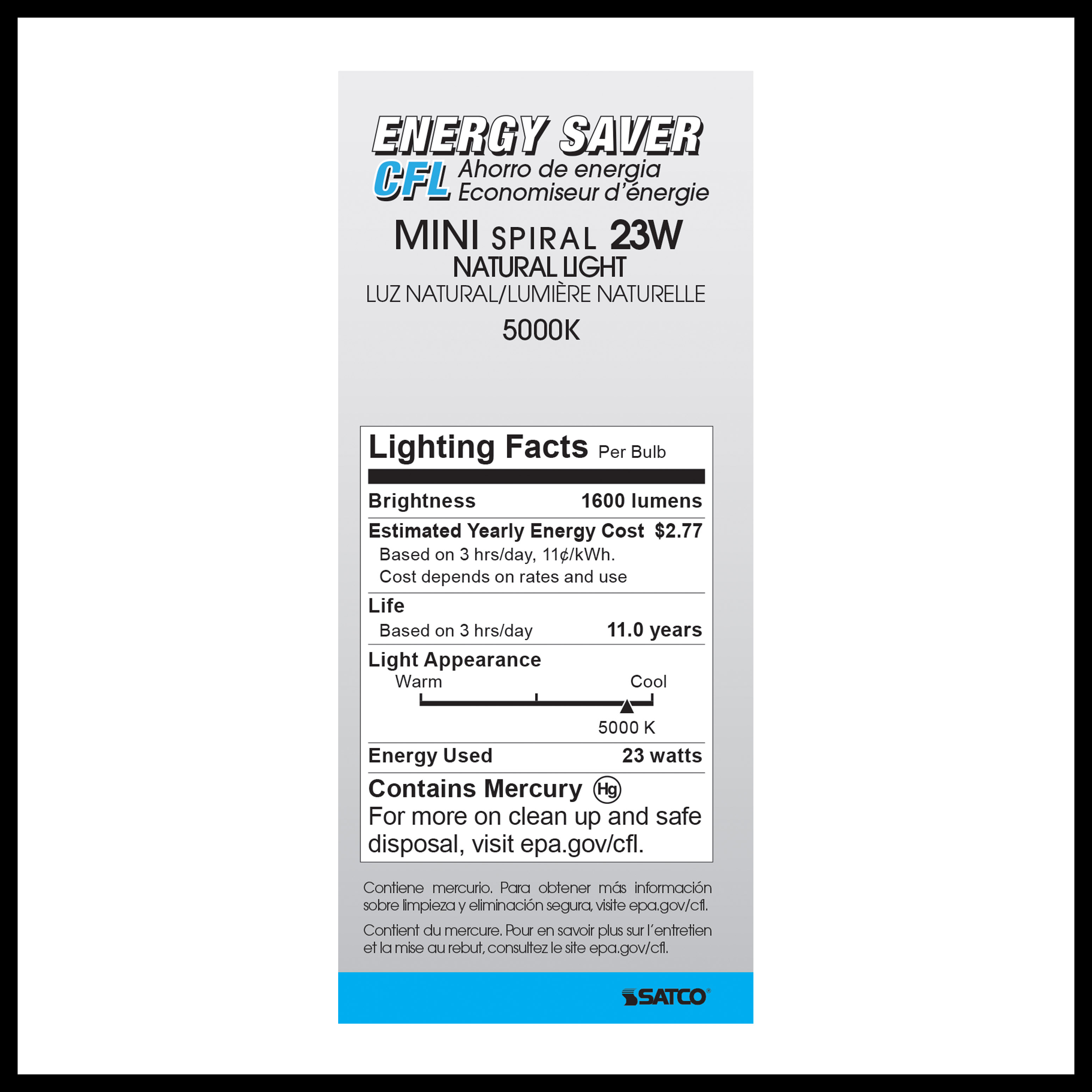 23 WATT T2 MINI SPIRAL E26 120 - S6276