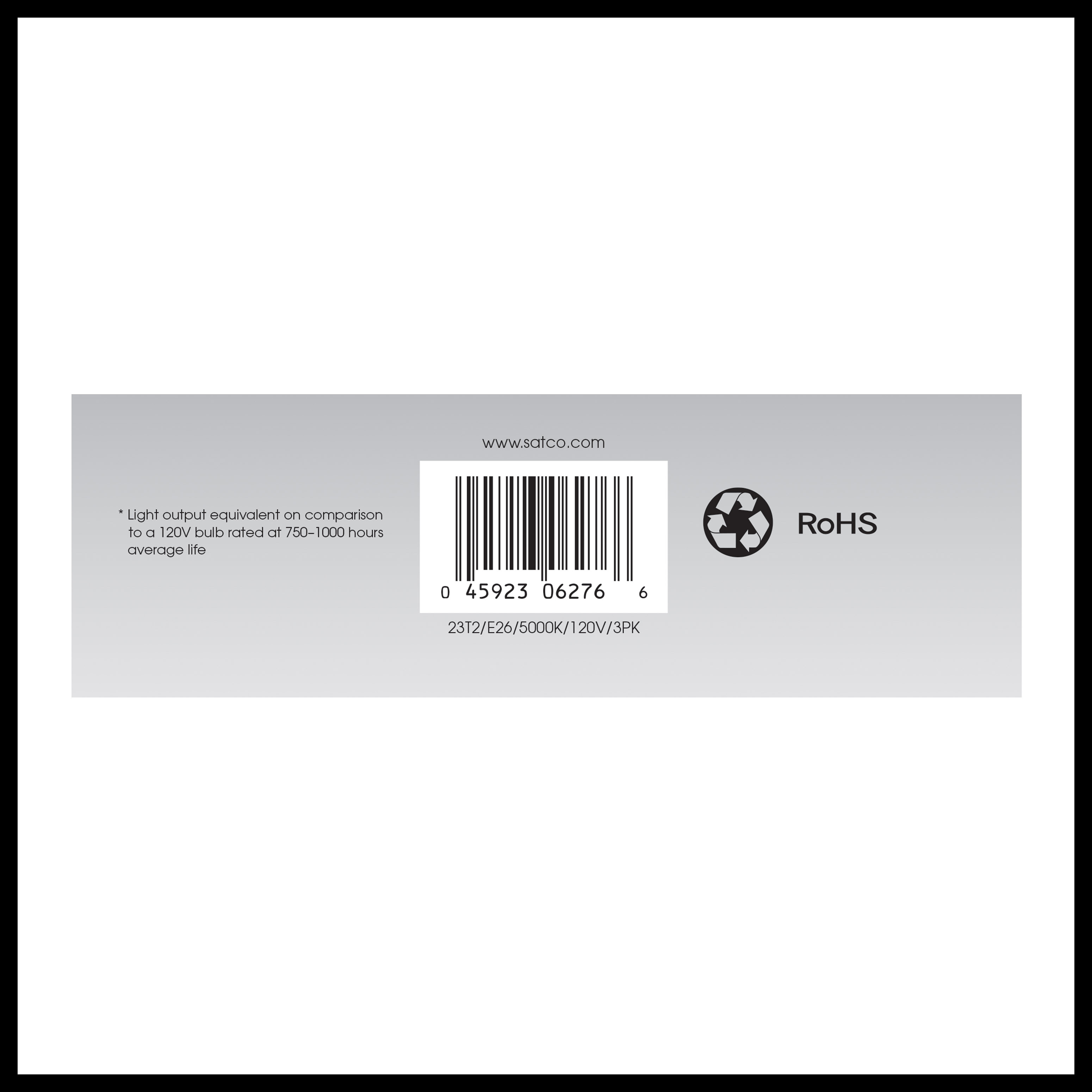 23 WATT T2 MINI SPIRAL E26 120 - S6276