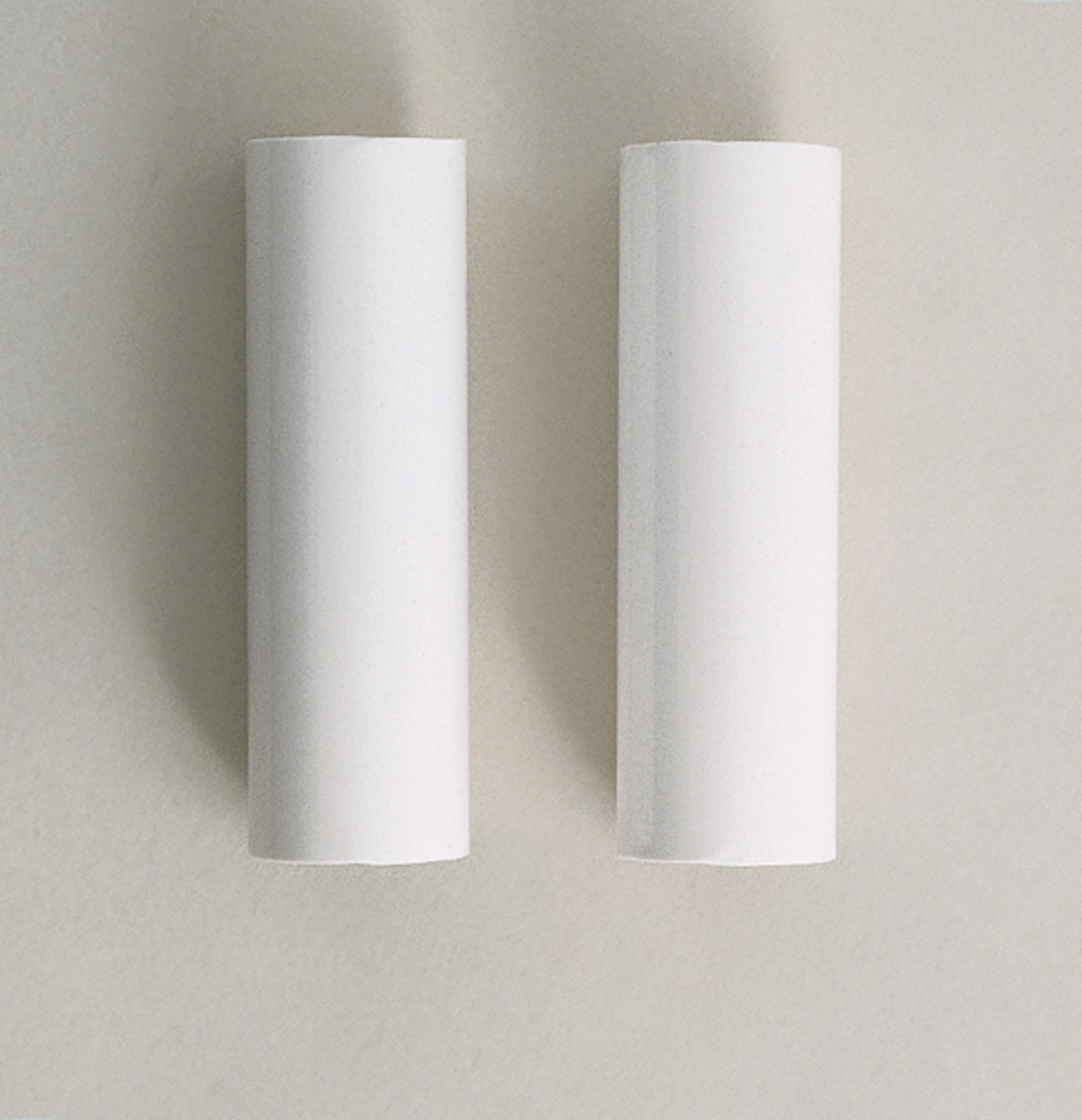 2-4" WH PLS STD CANDLE COV - S70-371
