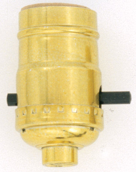 GILT SOCKET PUSH THRU SWITCH - S70-410