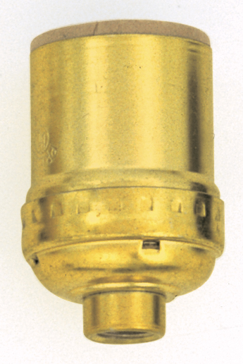 KEYLESS BR GILT STD SOCKET - S70-420