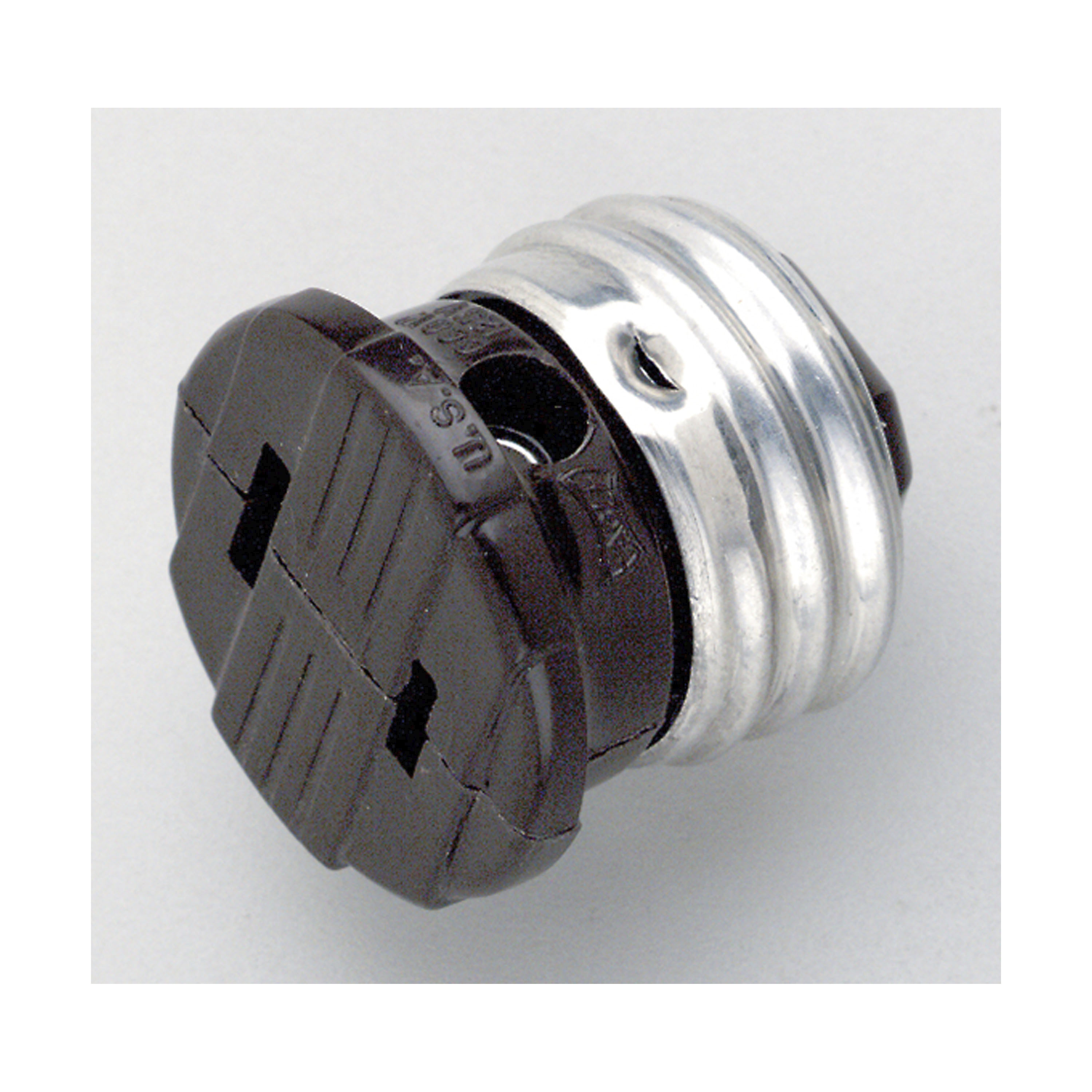 BAKELITE BROWN FEMALE SCREW PL - S70-542