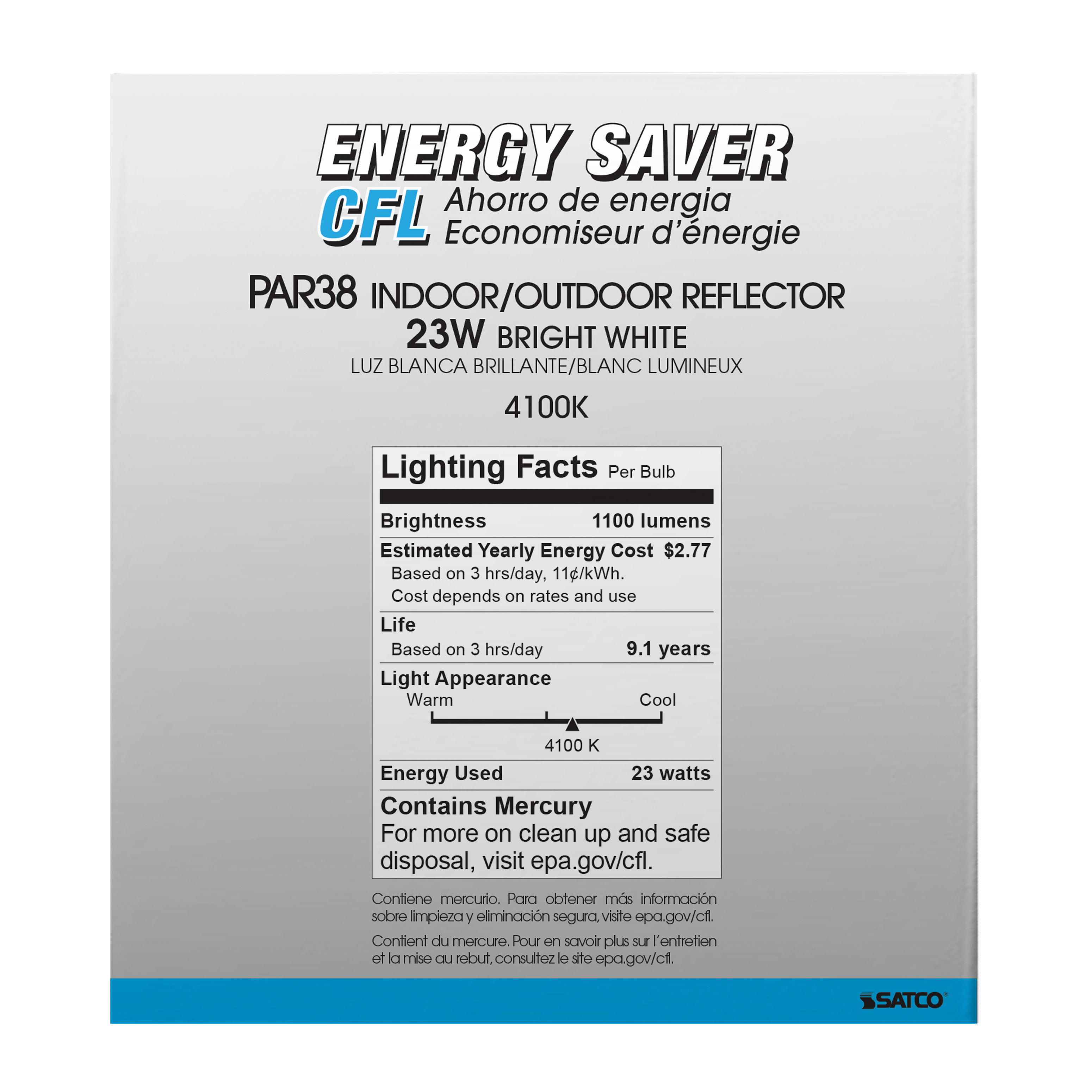 23PAR38/E26/4100K/120V/1PK - S7202