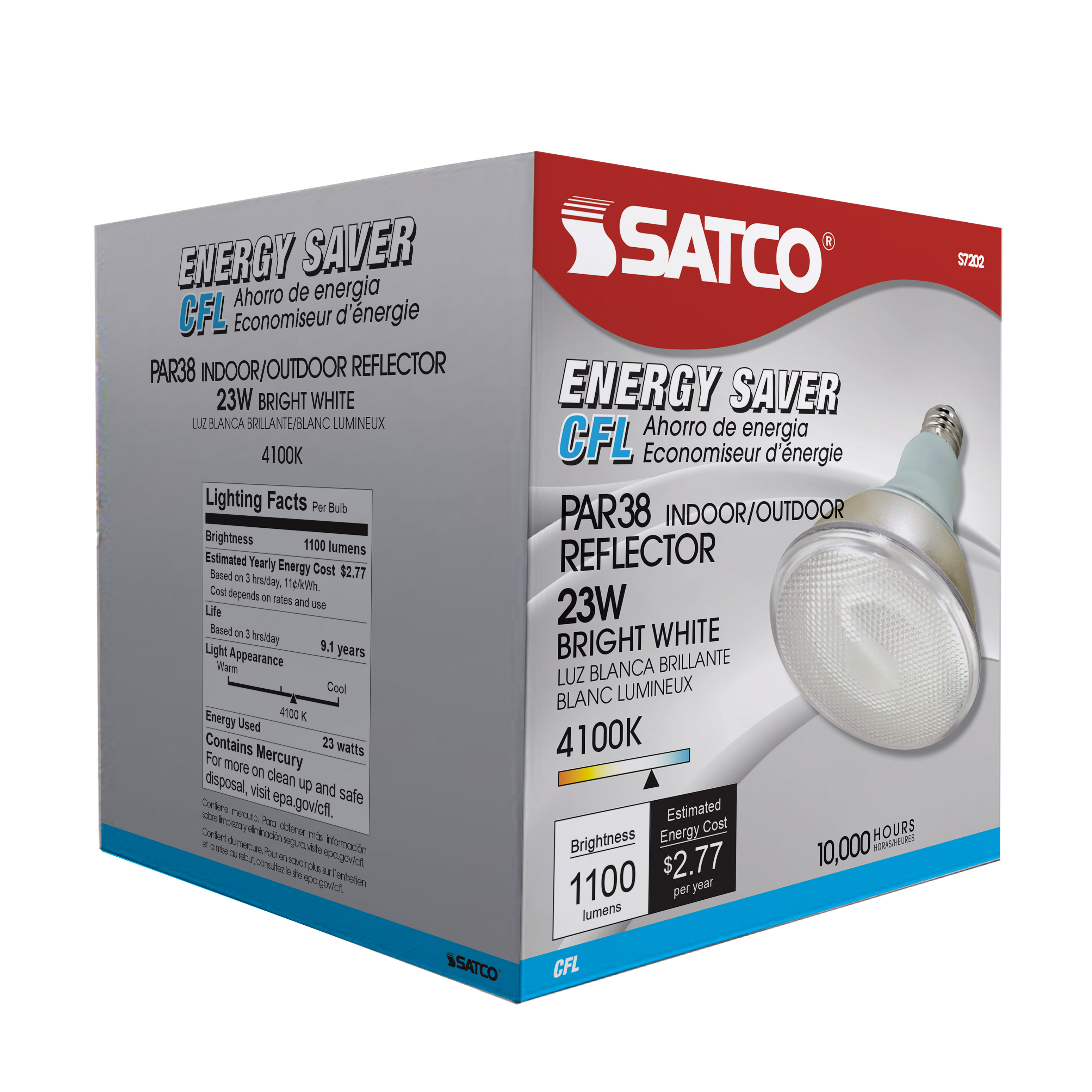 23PAR38/E26/4100K/120V/1PK - S7202