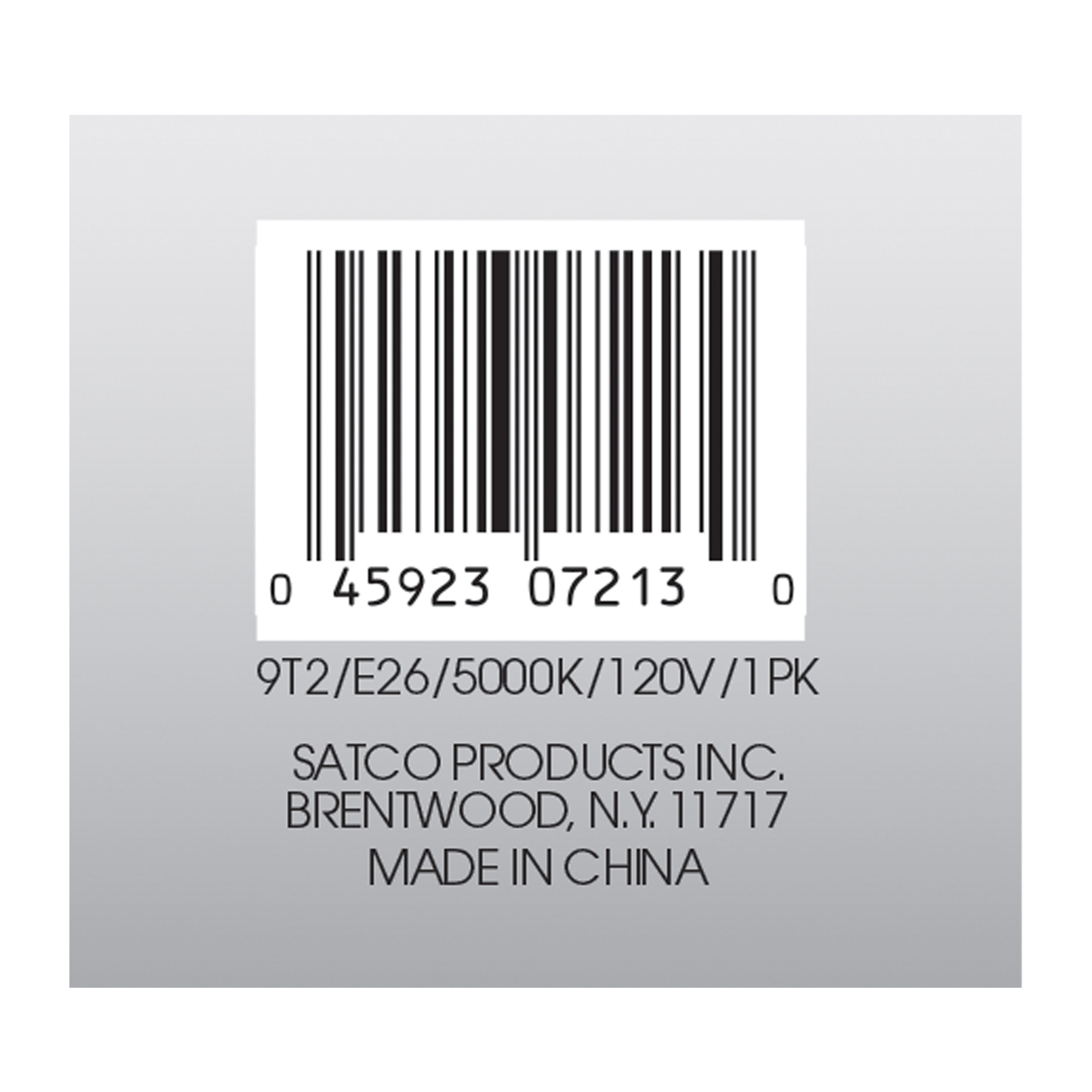9T2/E26/5000K/120V/1PK - S7213