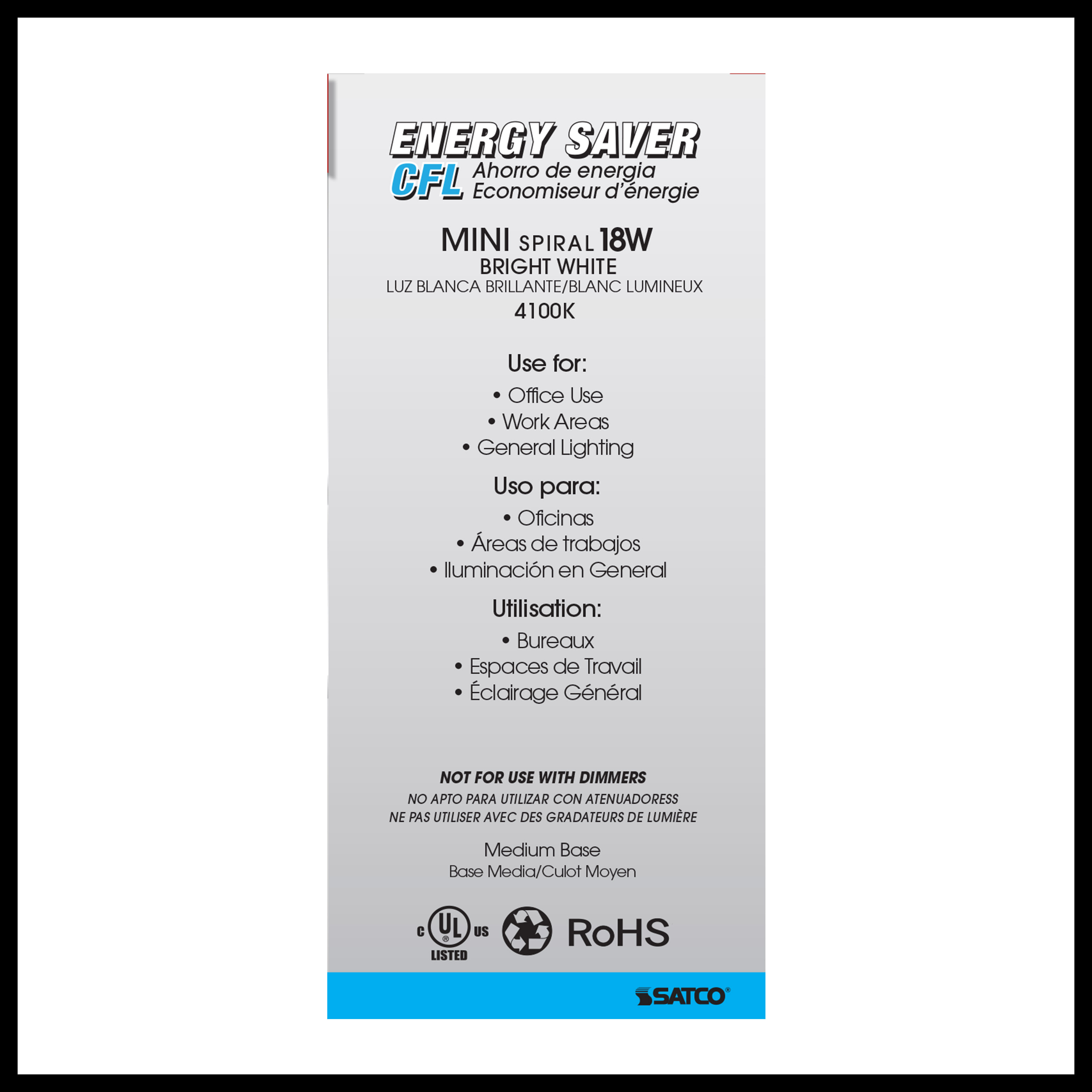 18T2/E26/4100K/120V/1PK - S7225
