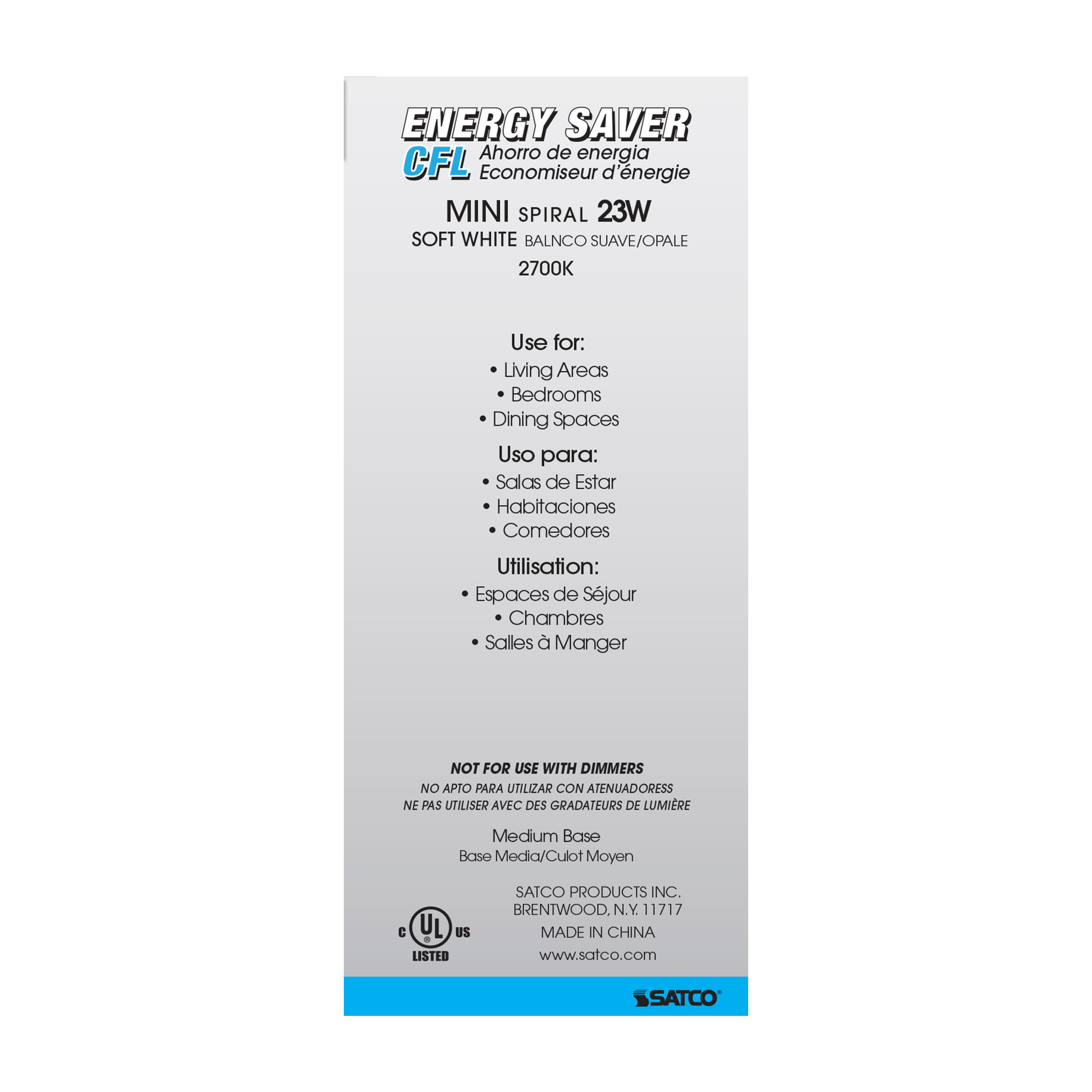 23T2/E26/2700K/120V/1PK - S7227