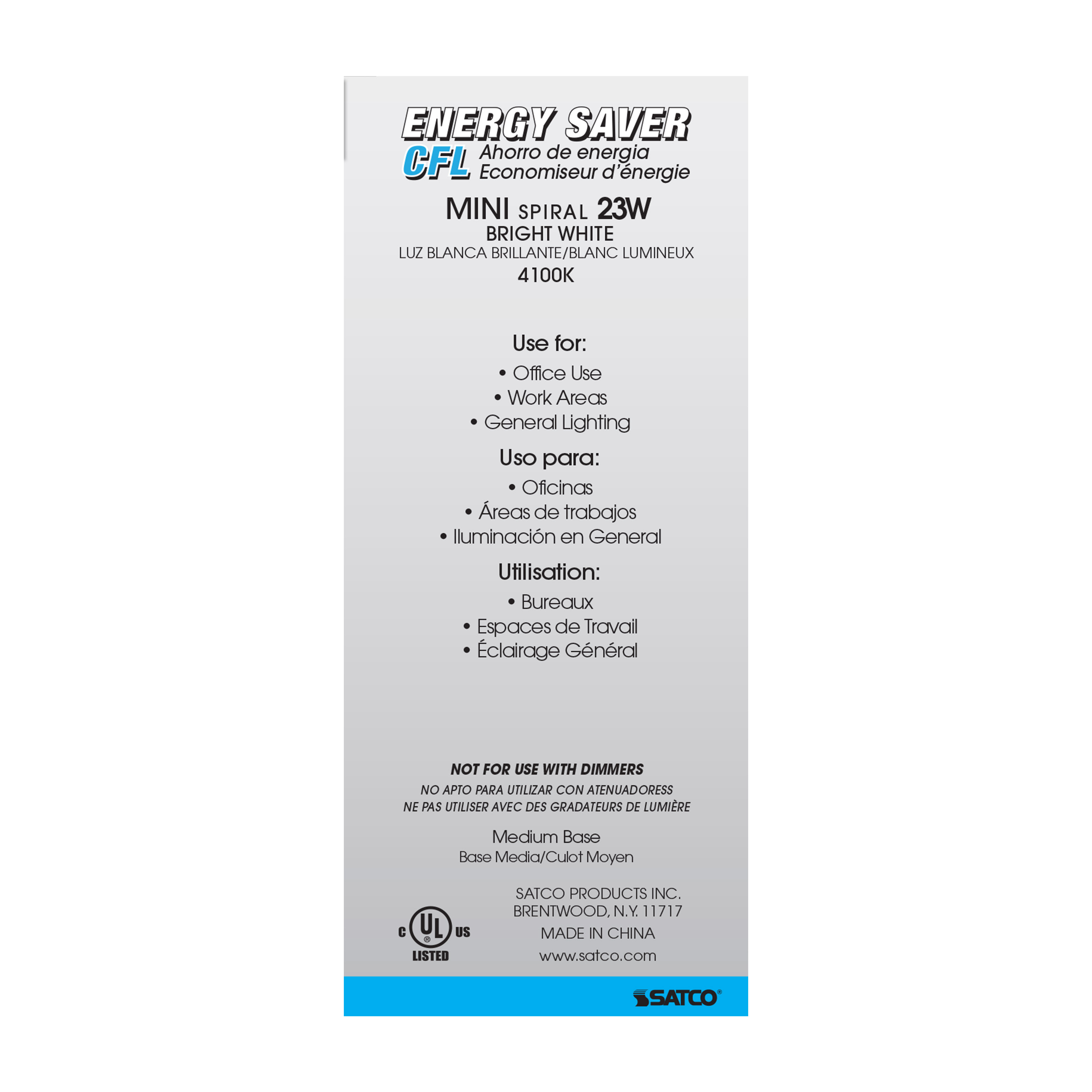 23T2/E26/4100K/120V/1PK - S7228