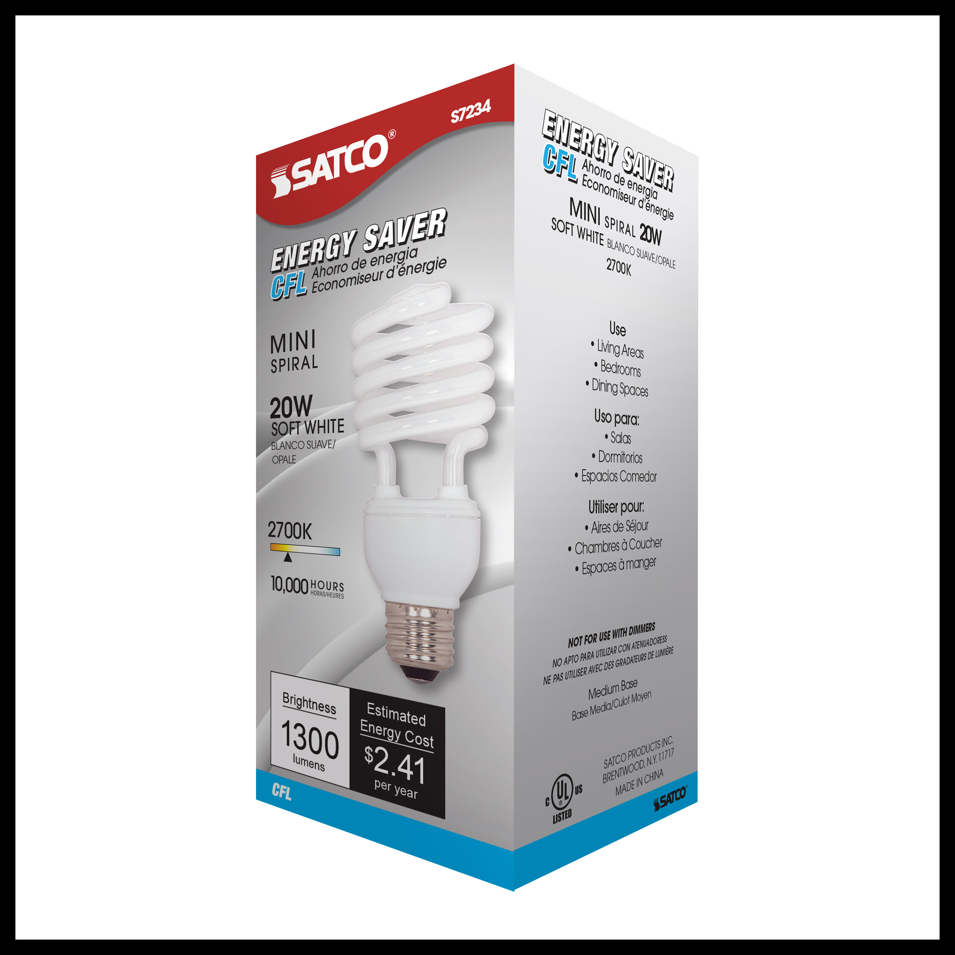 20T2/E26/2700K/120V/1PK - S7234