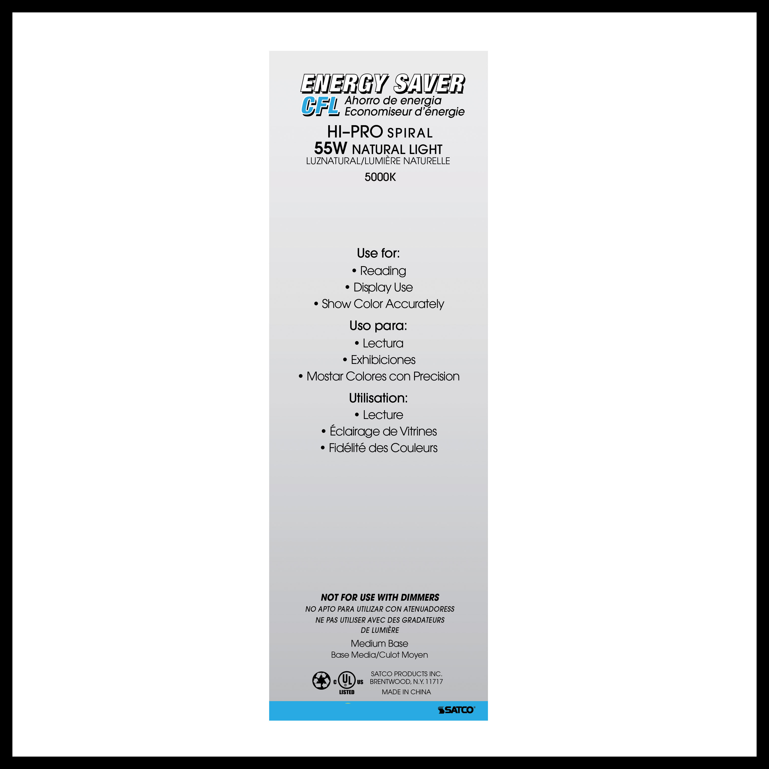 55T5/E26/5000K/120V/1PK - S7339