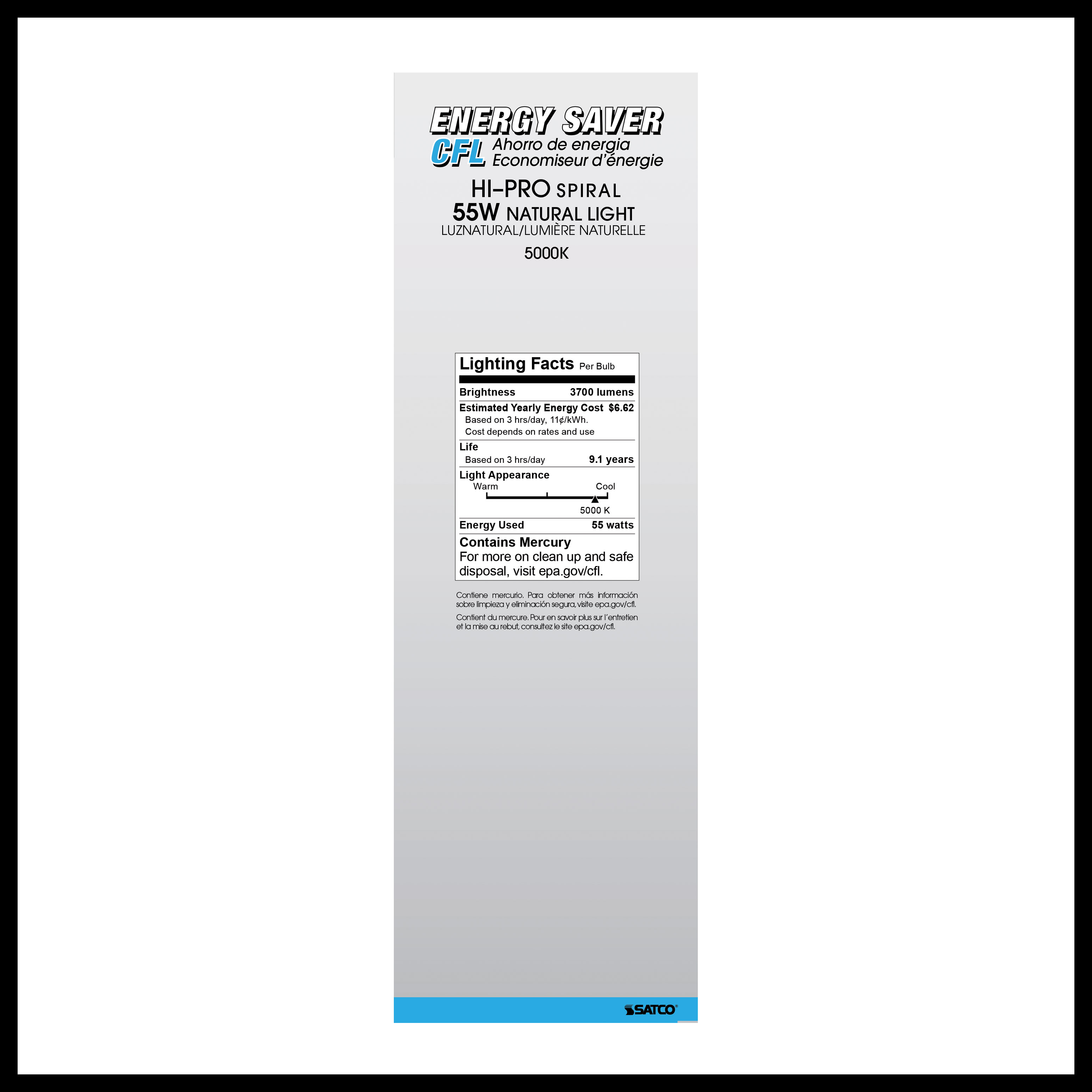 55T5/E26/5000K/120V/1PK - S7339