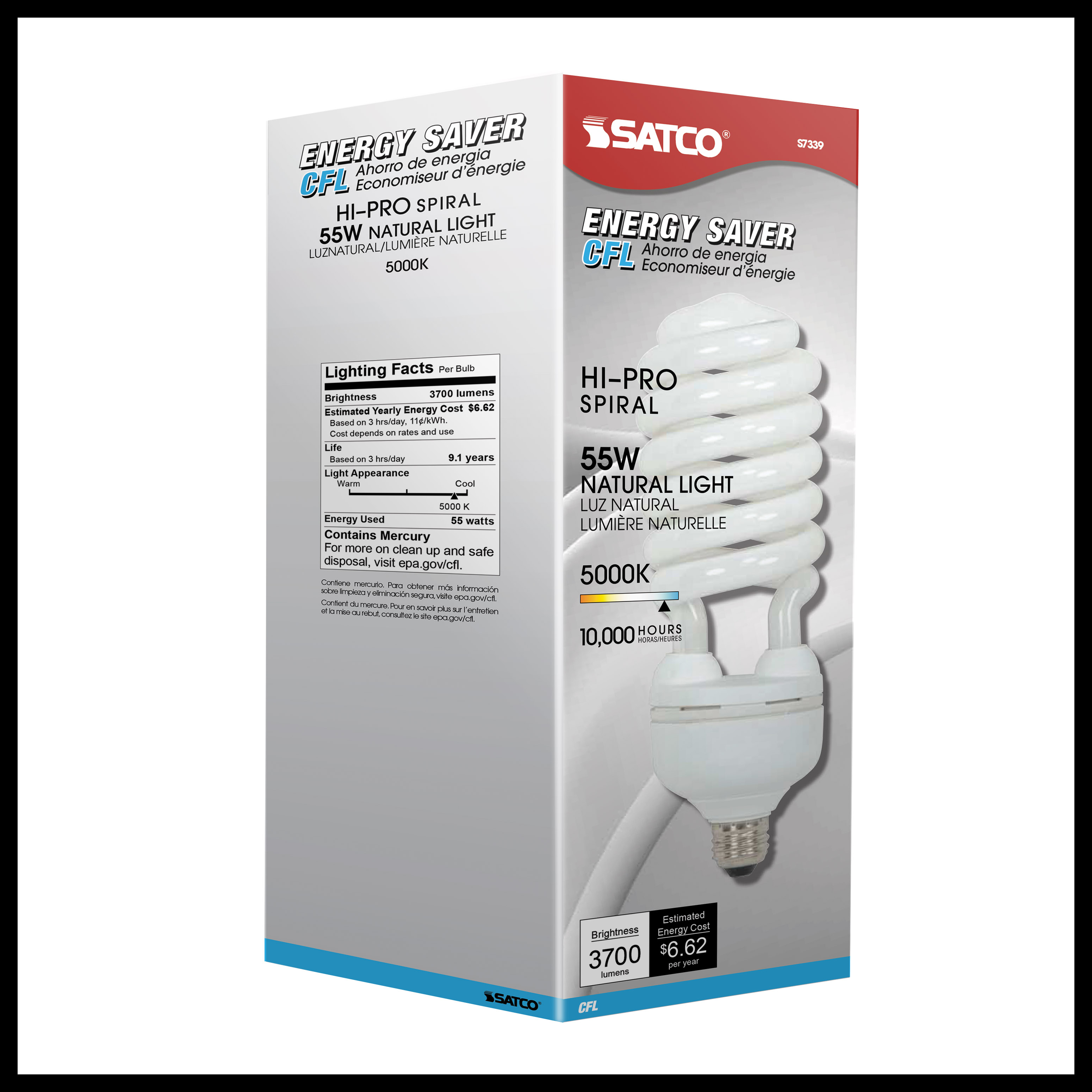 55T5/E26/5000K/120V/1PK - S7339