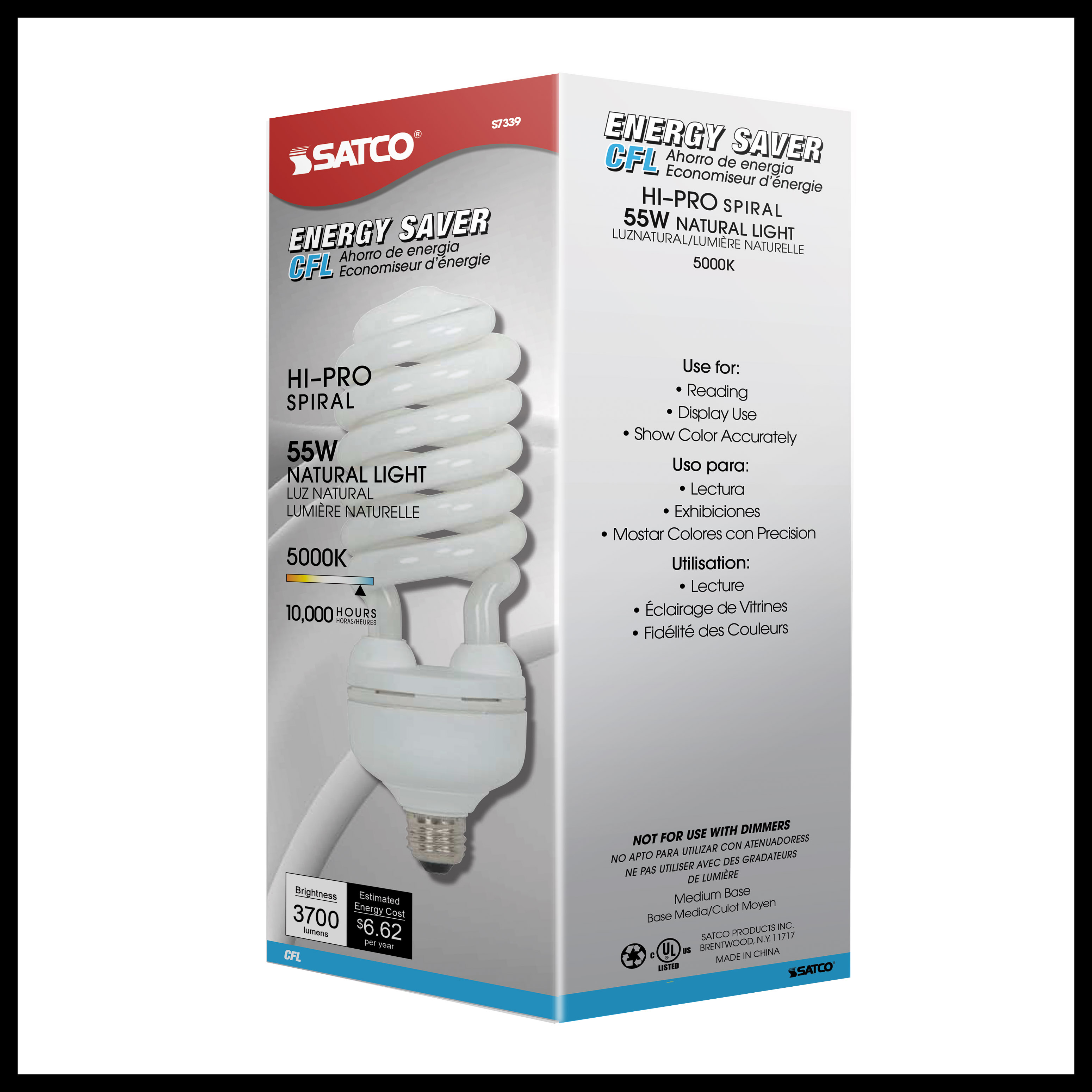 55T5/E26/5000K/120V/1PK - S7339