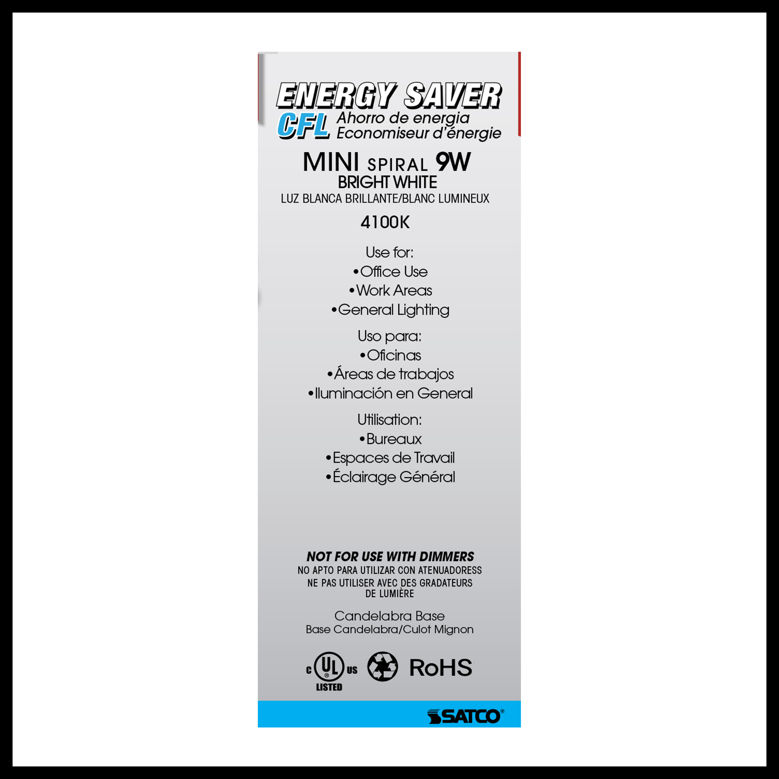 9T2/E12/4100K/120V/1PK - S7362