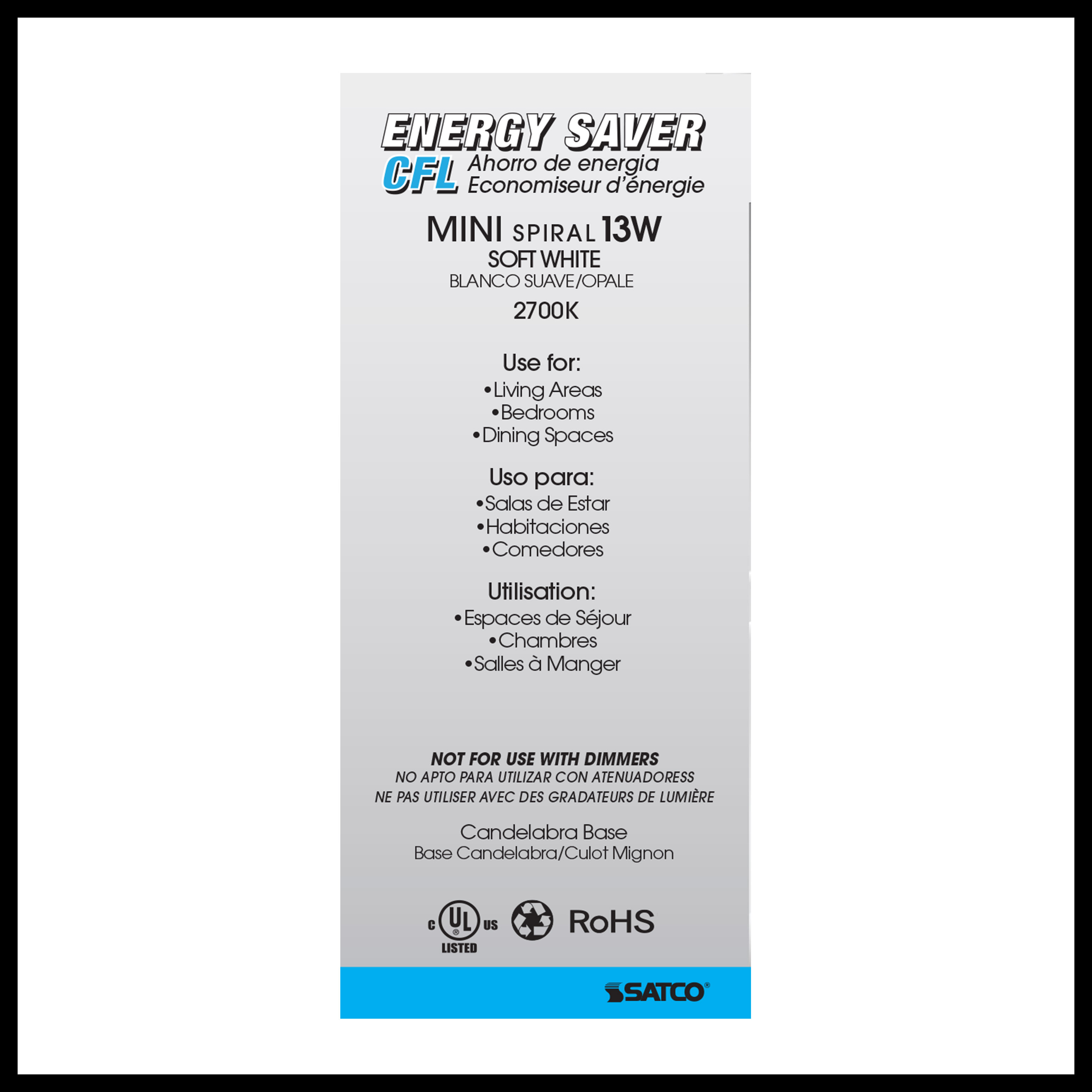 13T2/E12/2700K/120V/1PK - S7364