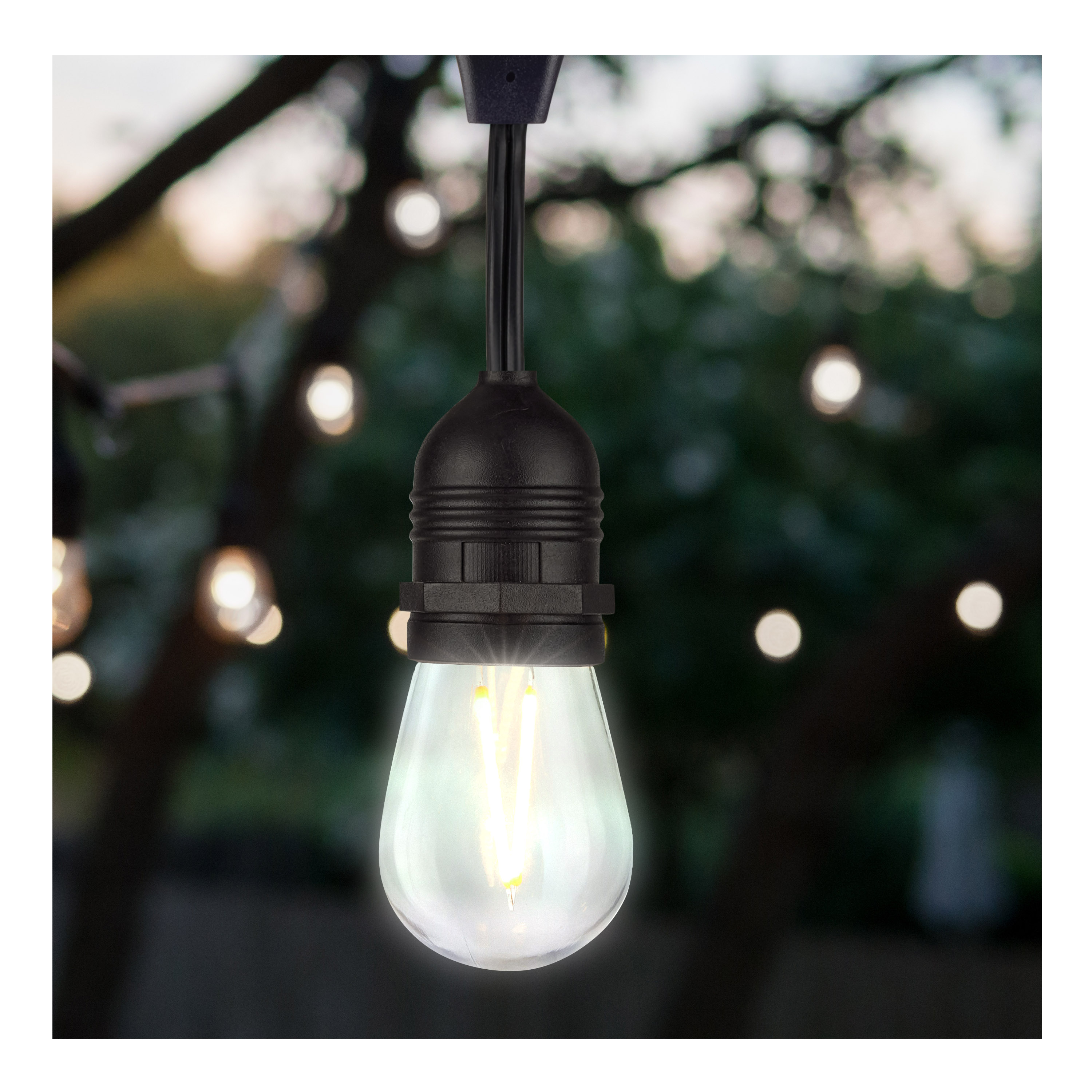 S8027 1W/LED/S14/CL/822/120V/ND/4PK