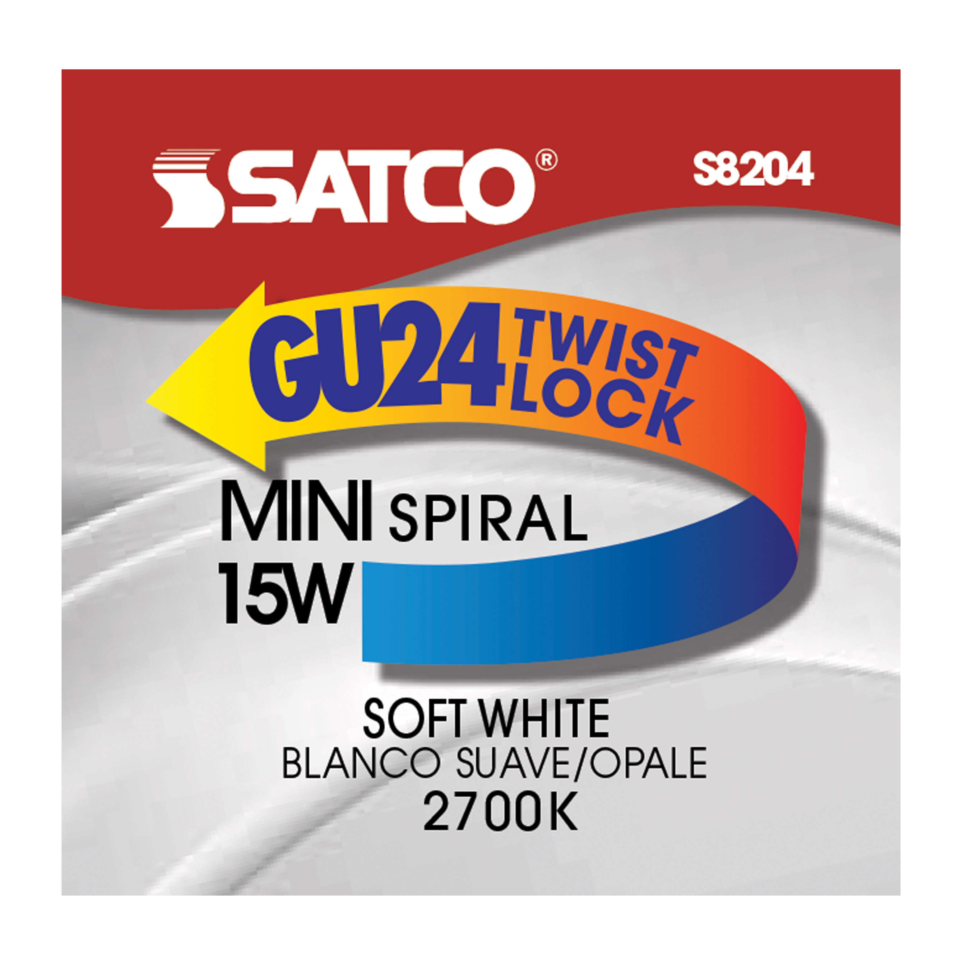 15T2/GU24/2700K/120V/1PK - S8204