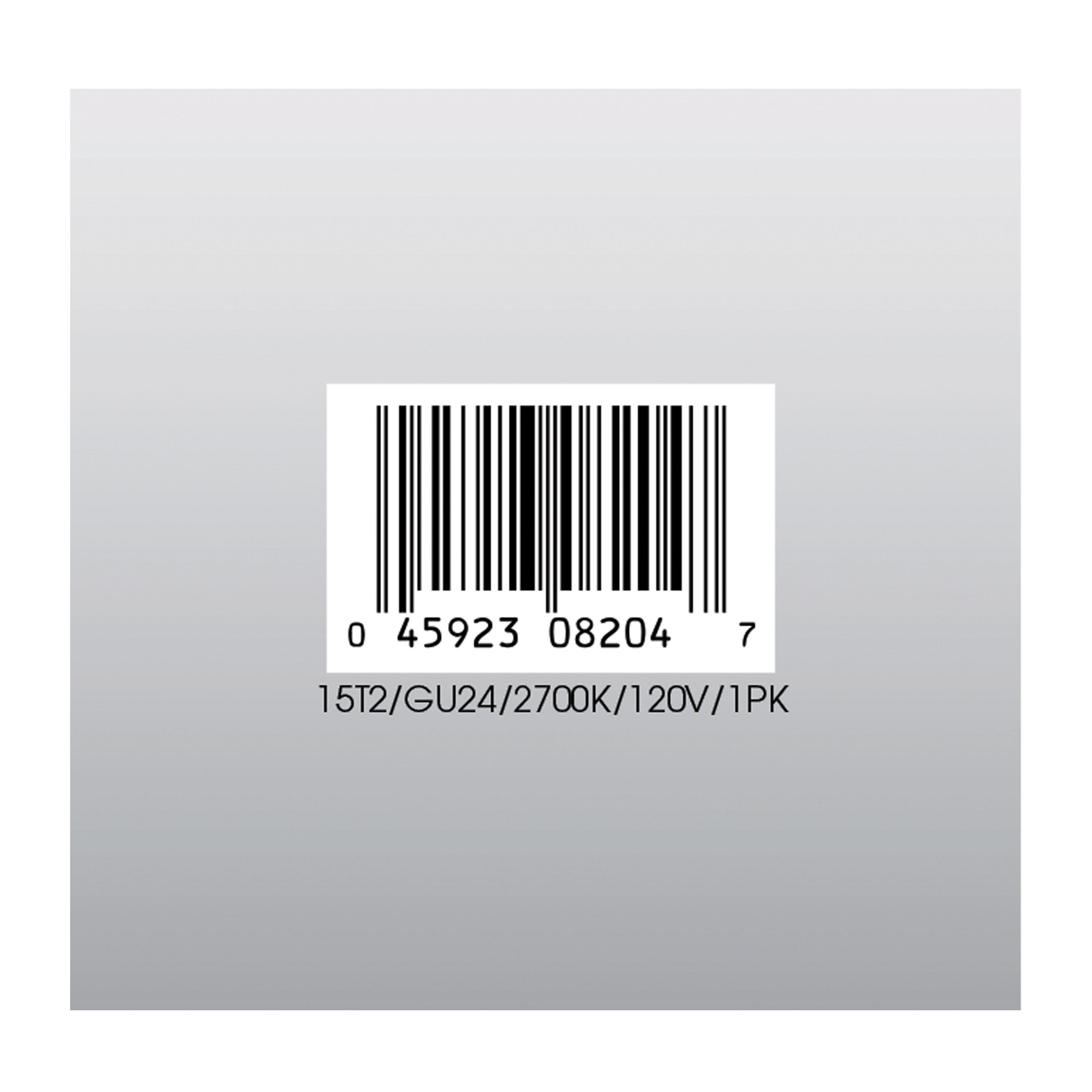 15T2/GU24/2700K/120V/1PK - S8204