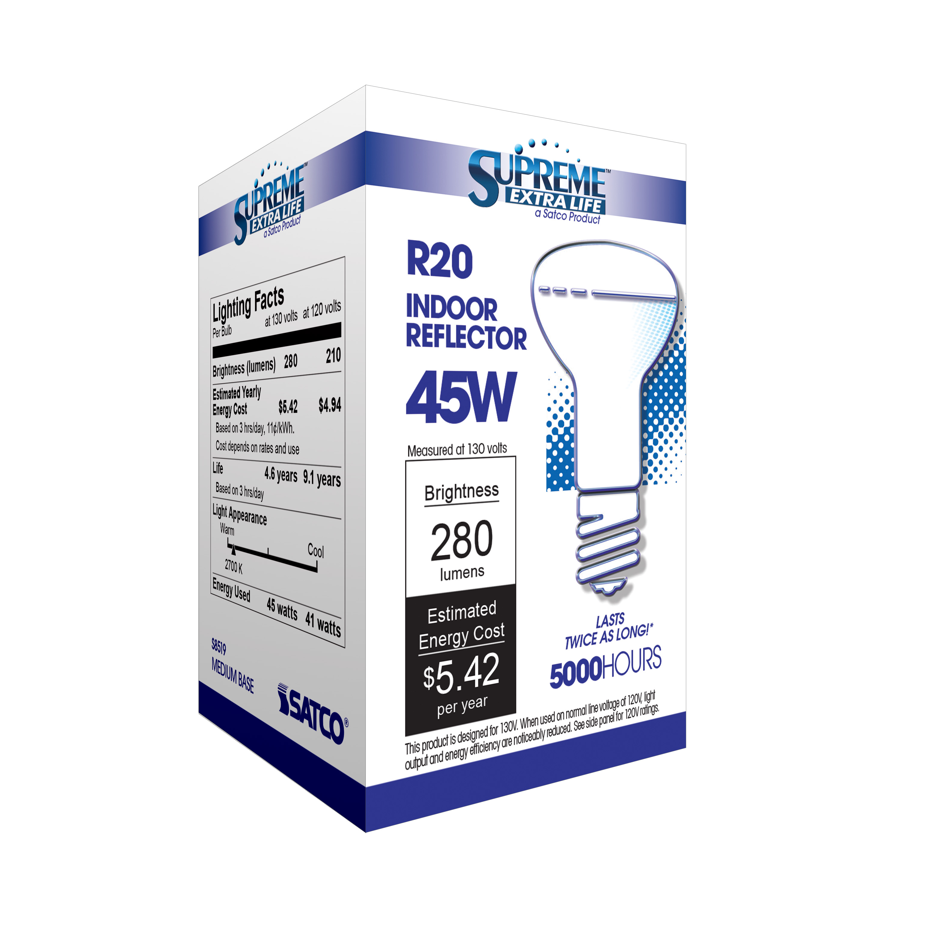 45R20/FL 130V 5M - S8519