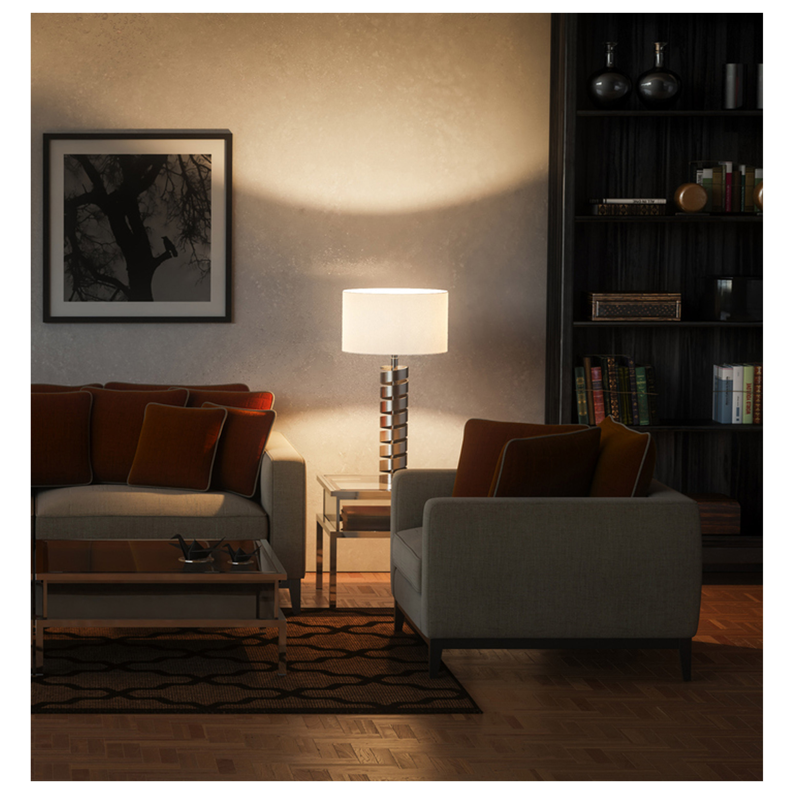 12.5A19/LED/27K/ND/120V/4PK - S8564