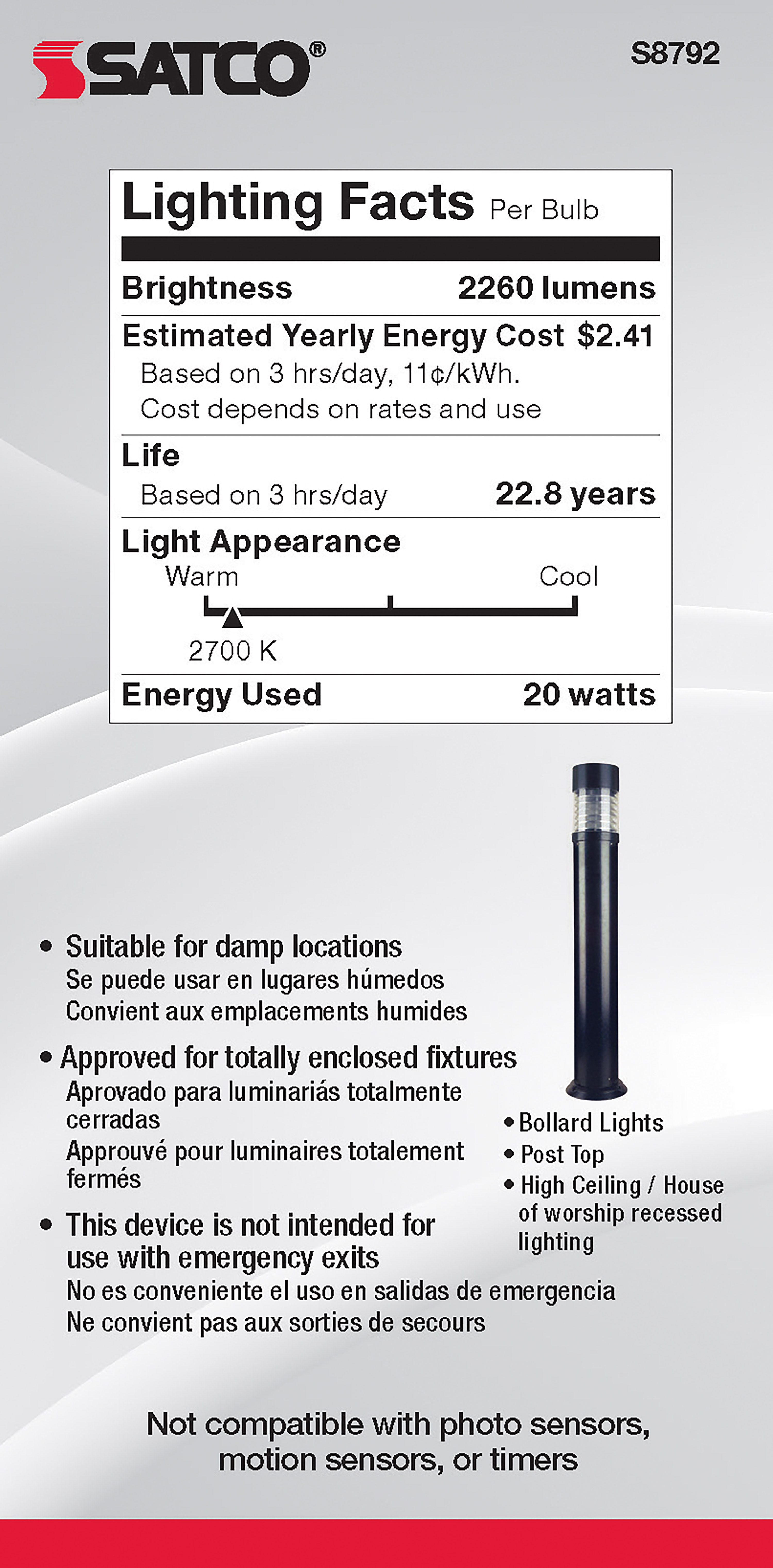 20WA21/LED/927/120-277V - S8792