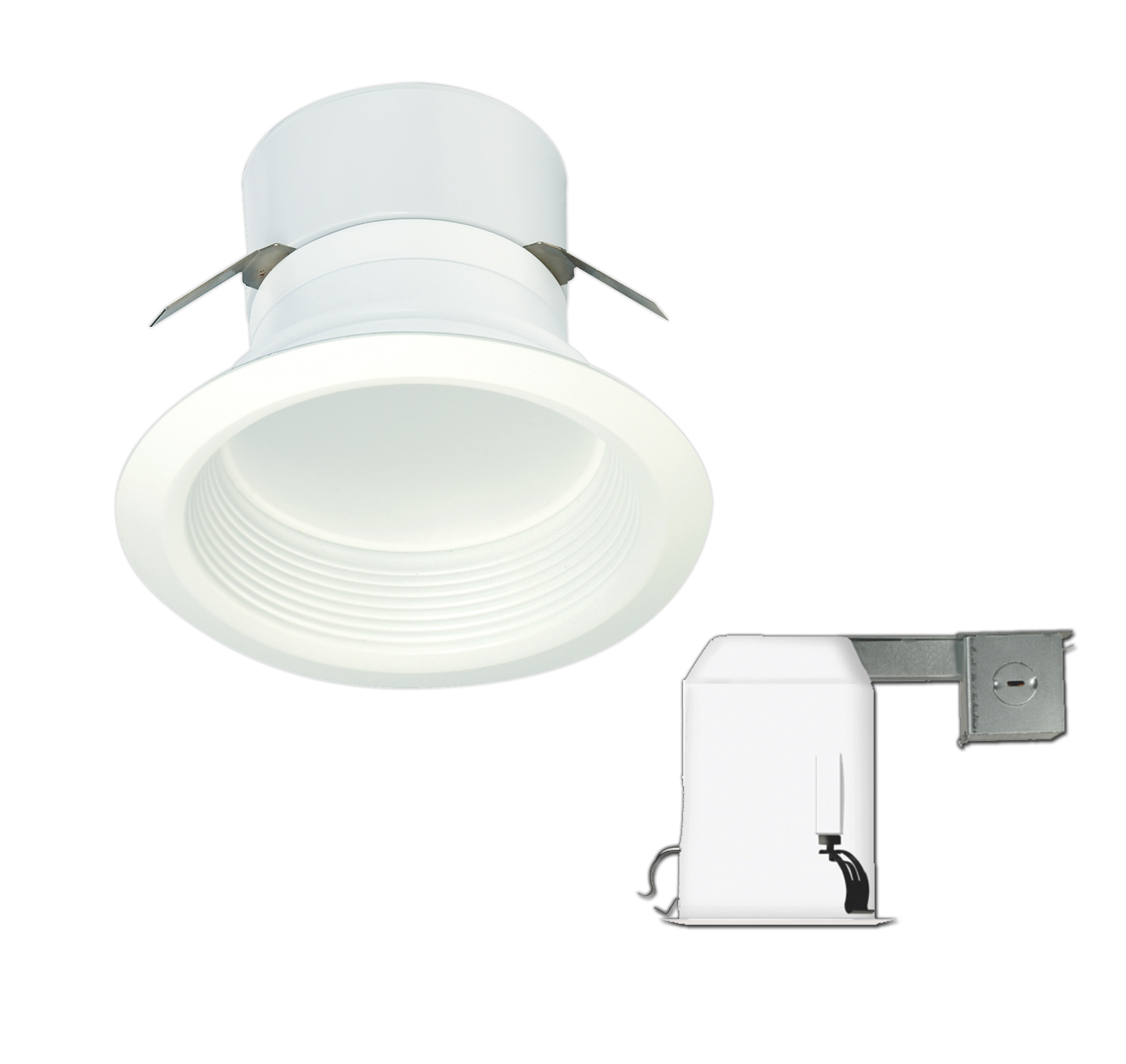 10WLED/RDL/4"BFL/KIT/120V 3K - S9121