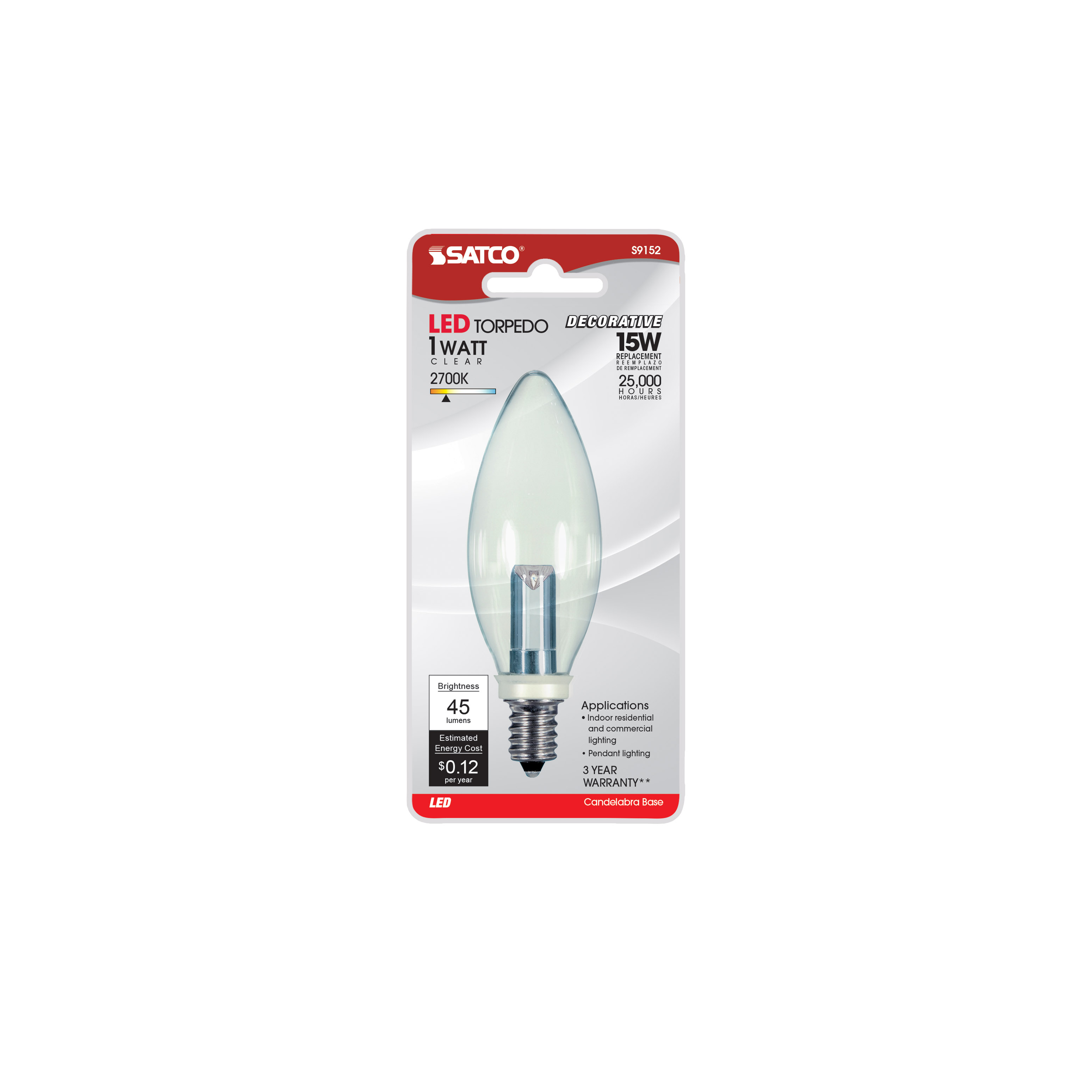 1W CTC/LED/120V/CD - S9152