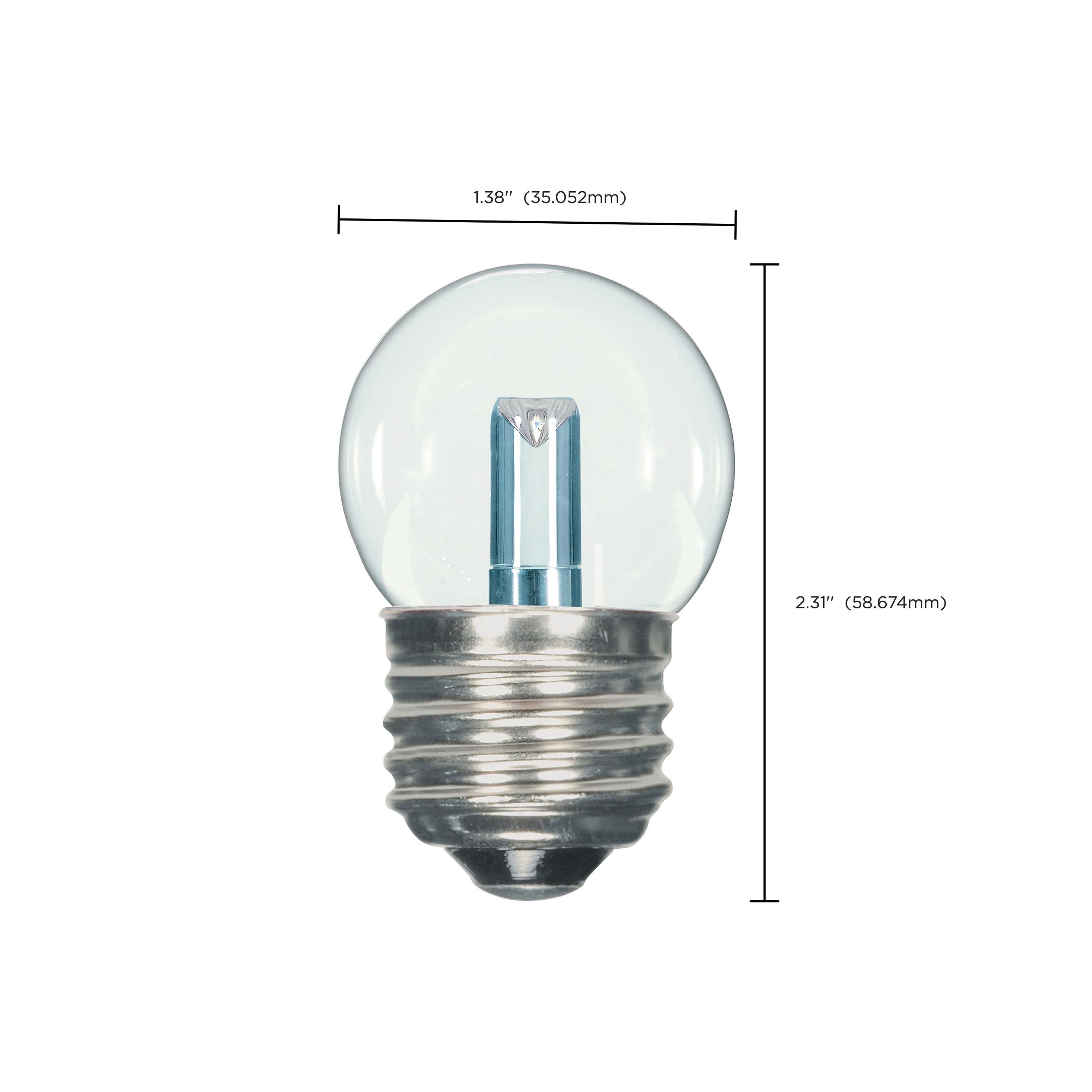 1.2W S11/CL/LED/120V/CD - S9160