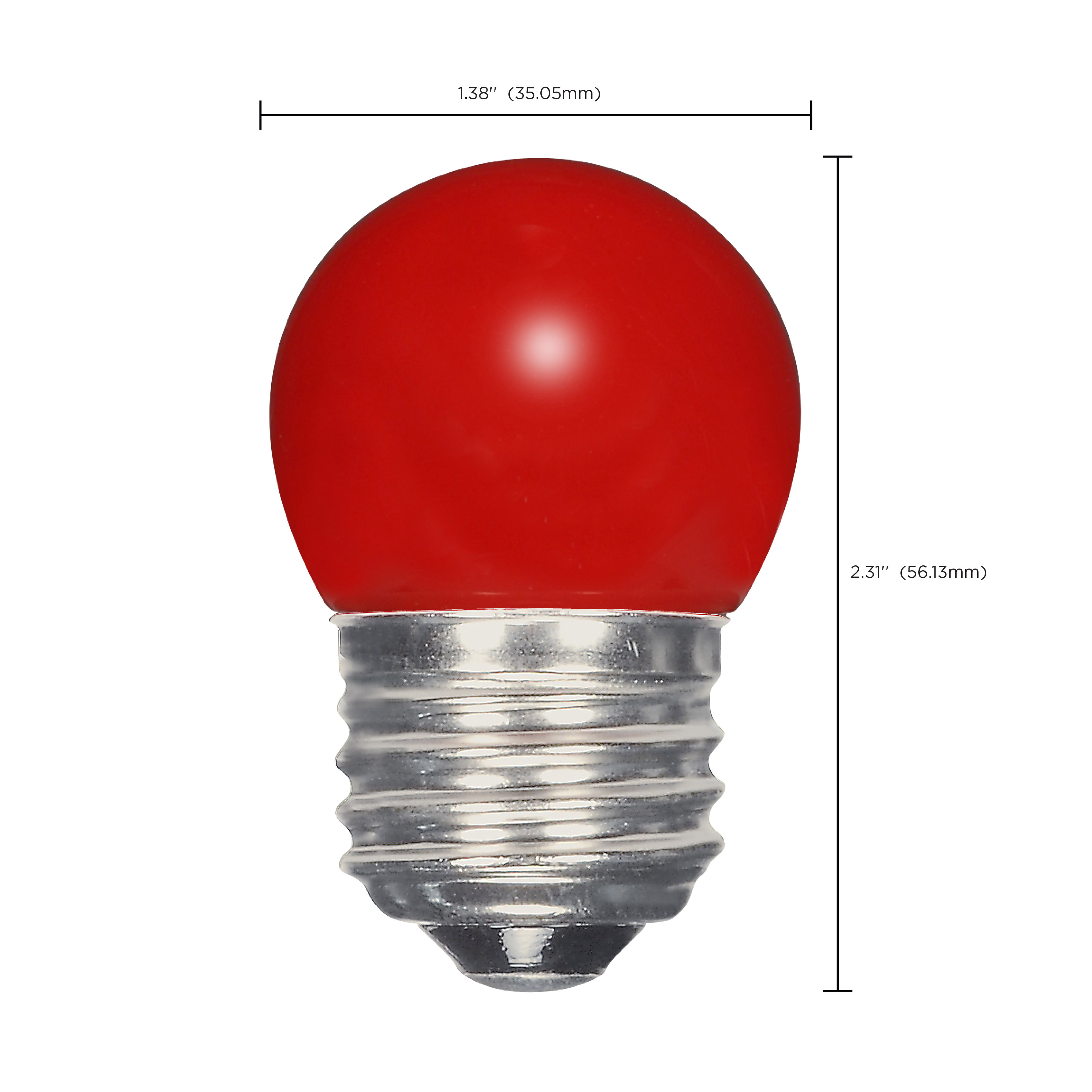 1.2W S11/RED/LED/120V/CD - S9165
