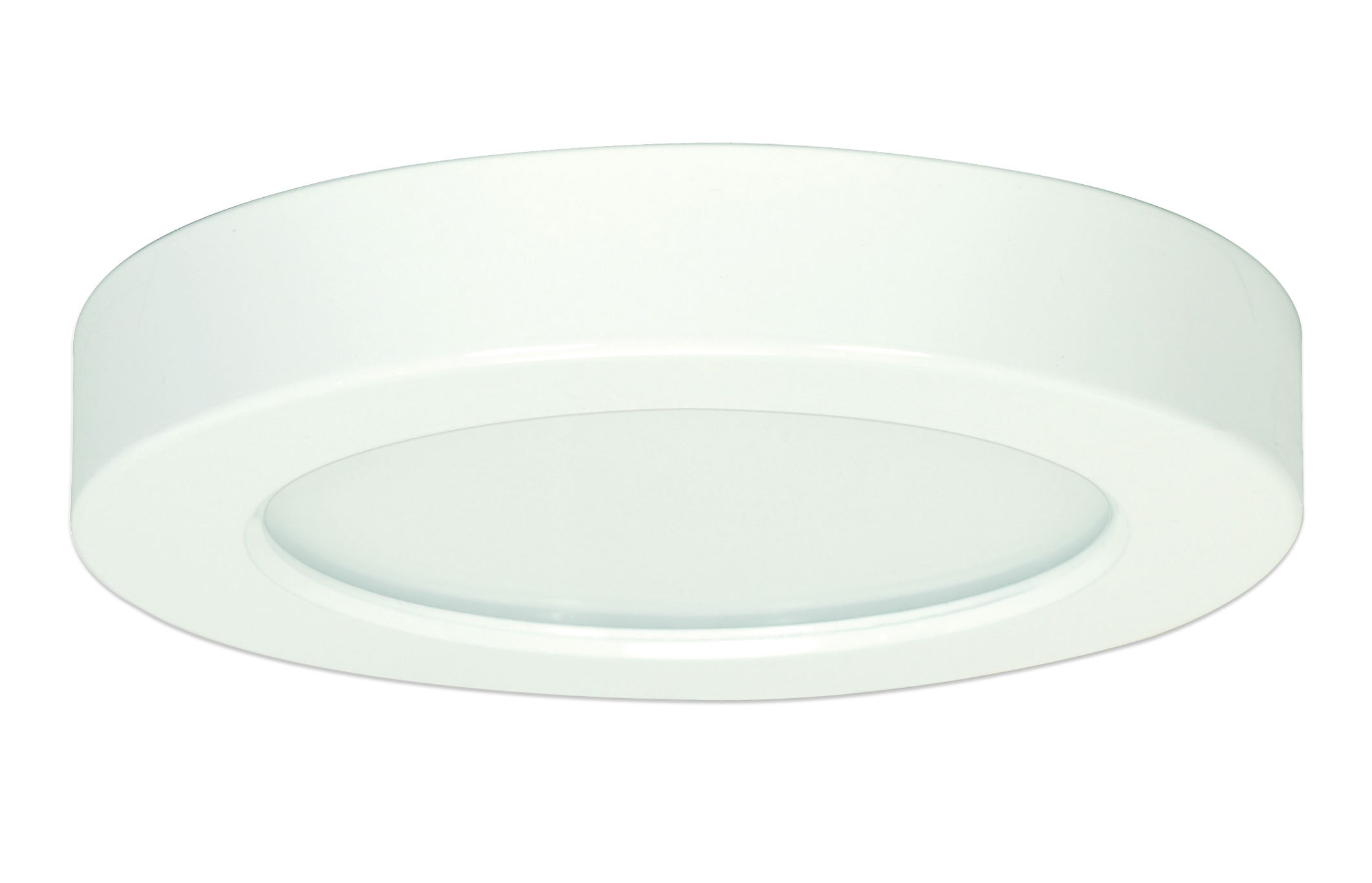10.5W/LED/5.5"FLUSH/30K/RD/WH - S9323