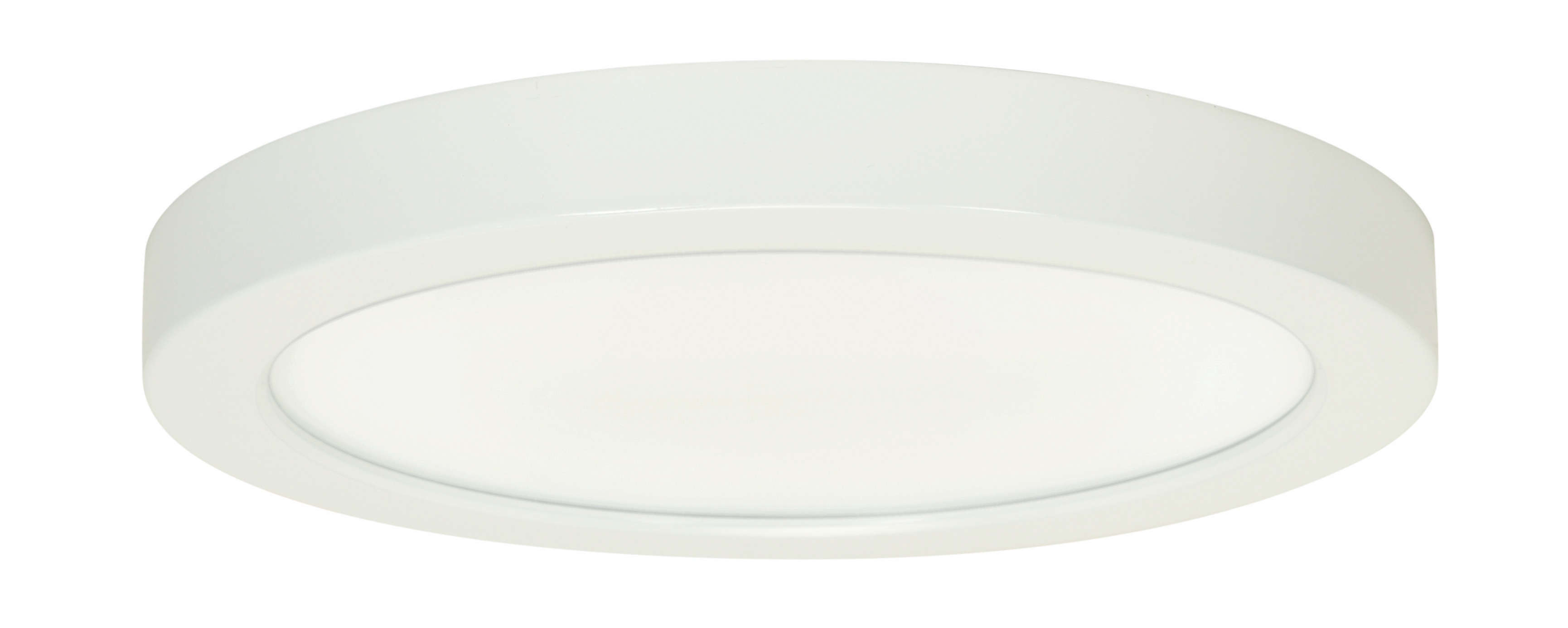 18.5W/LED/9"FLUSH/27K/RD/WH - S9336