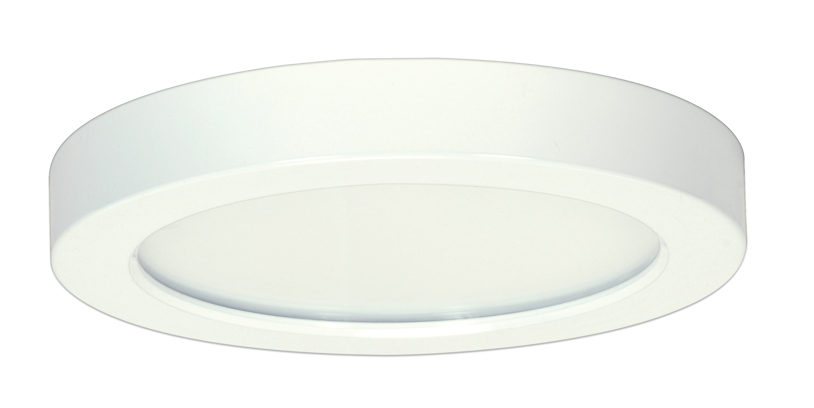 13.5W/LED/7"FLUSH/50K/RD/WH - S9360