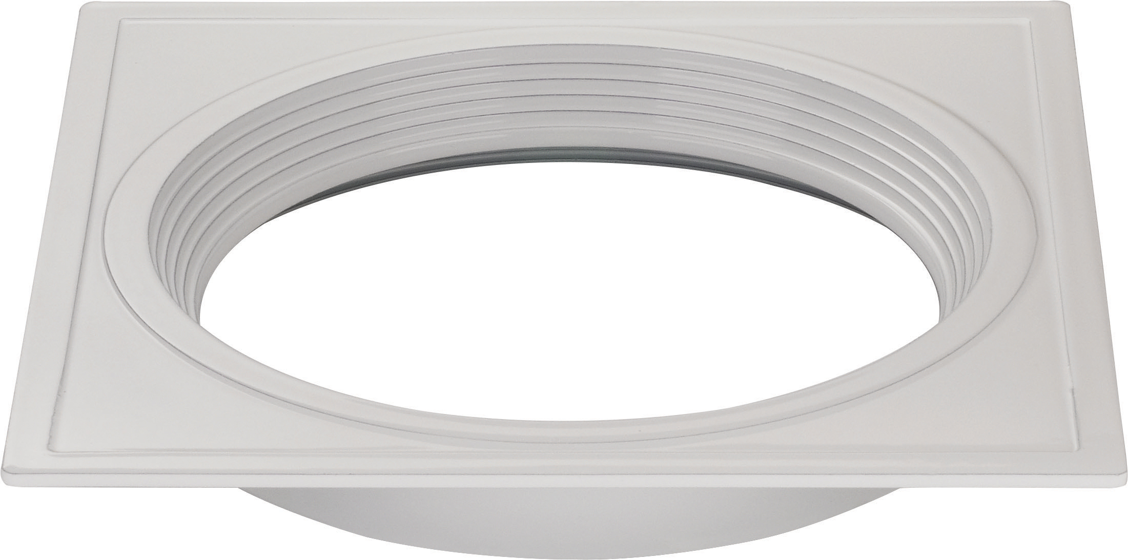 FREEDOM/6"/SQ/TRIM/WHITE - S9534