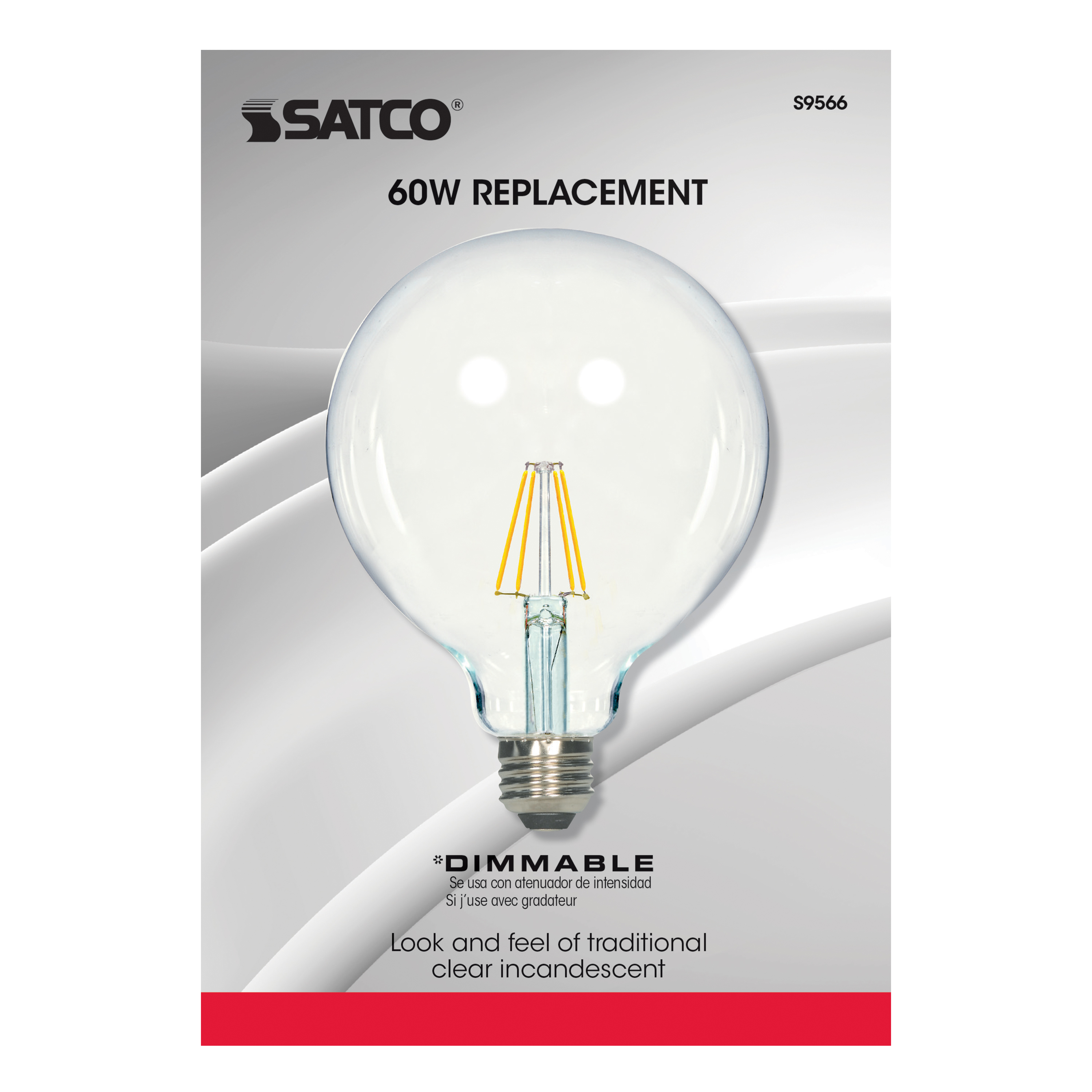 7G40/CL/LED/E26/27K/120V - S9566