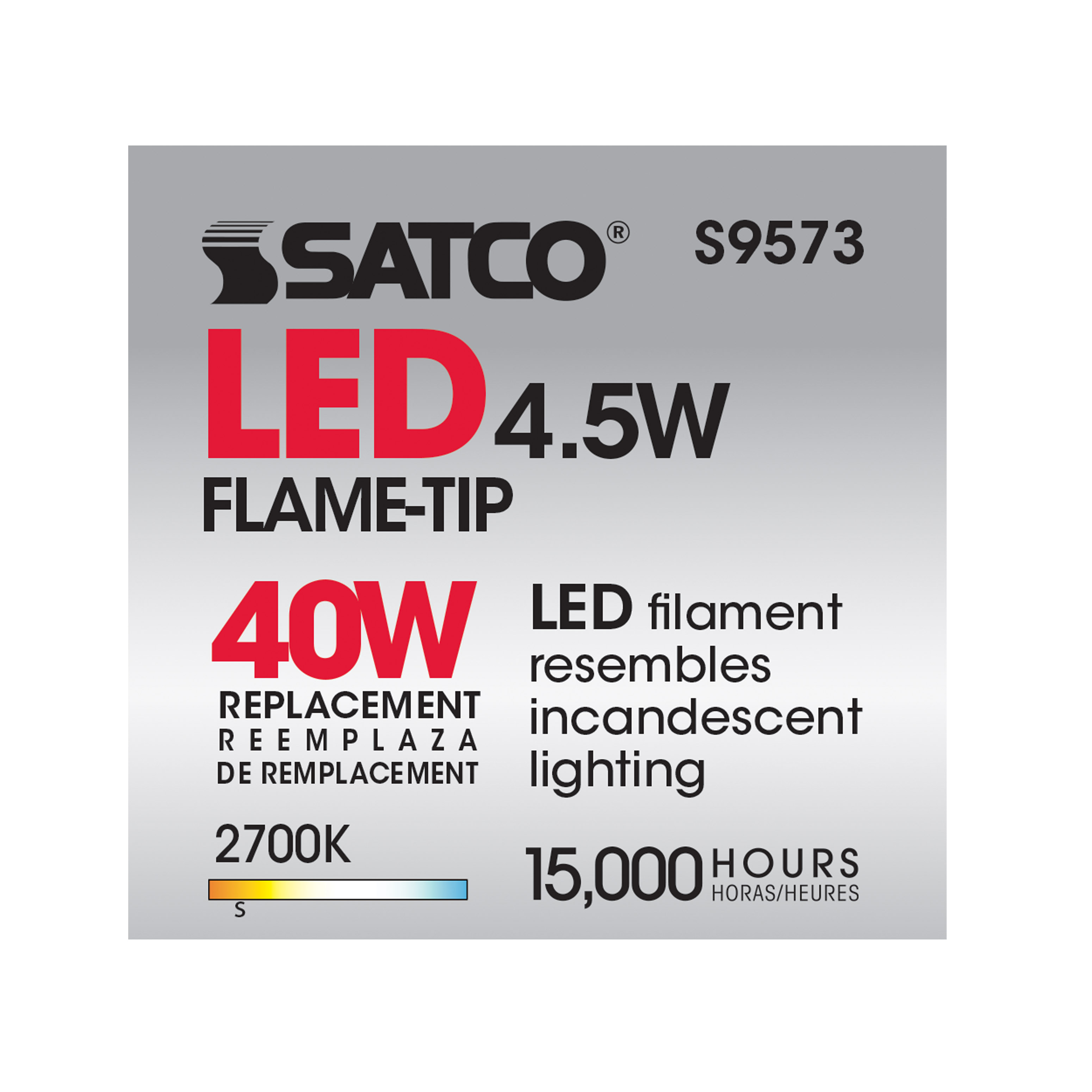 4.5W EFC/LED/27K/120V - S9573