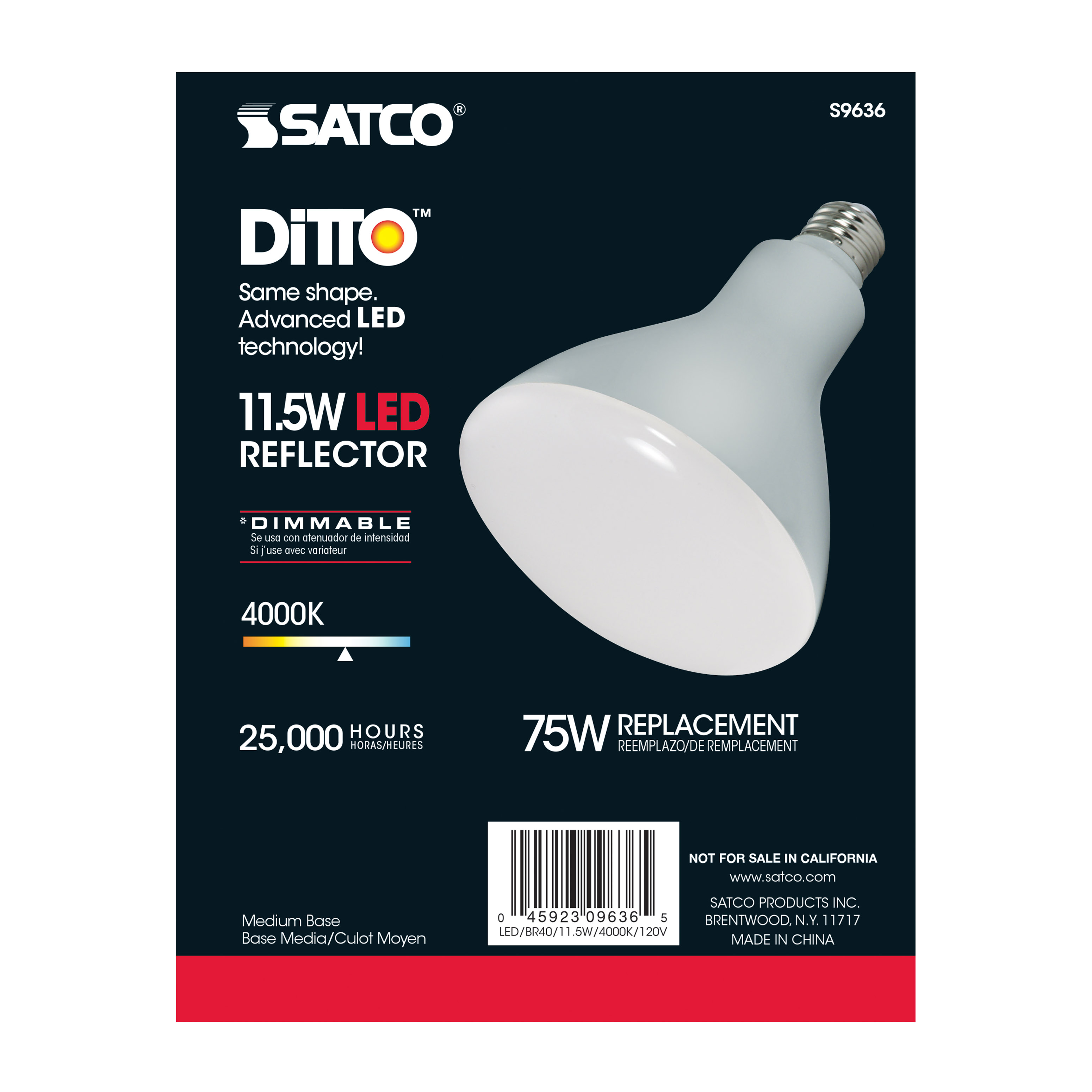 11.5BR40/LED/4000K/940L/120V - S9636